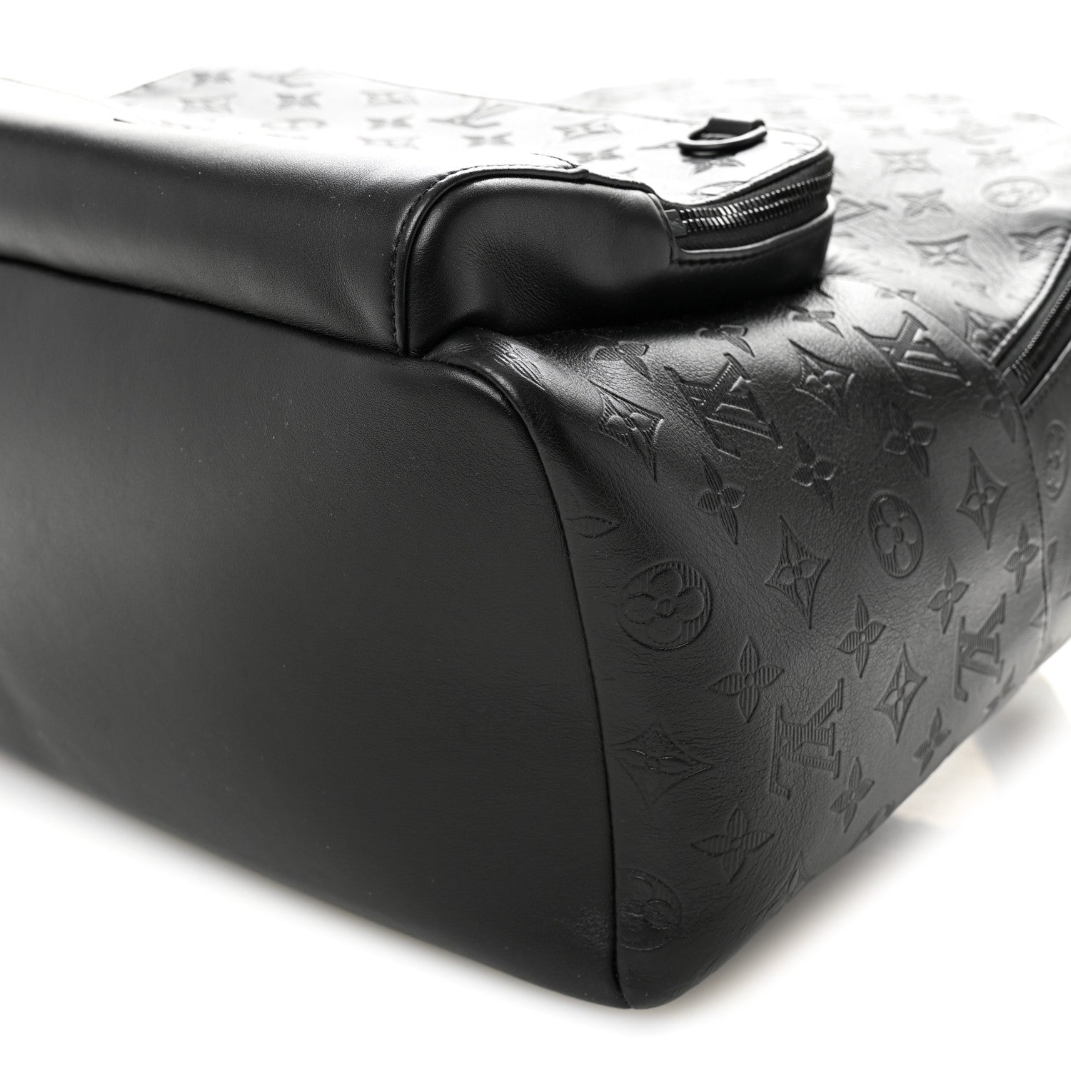 Calfskin Monogram Shadow Racer Backpack Black