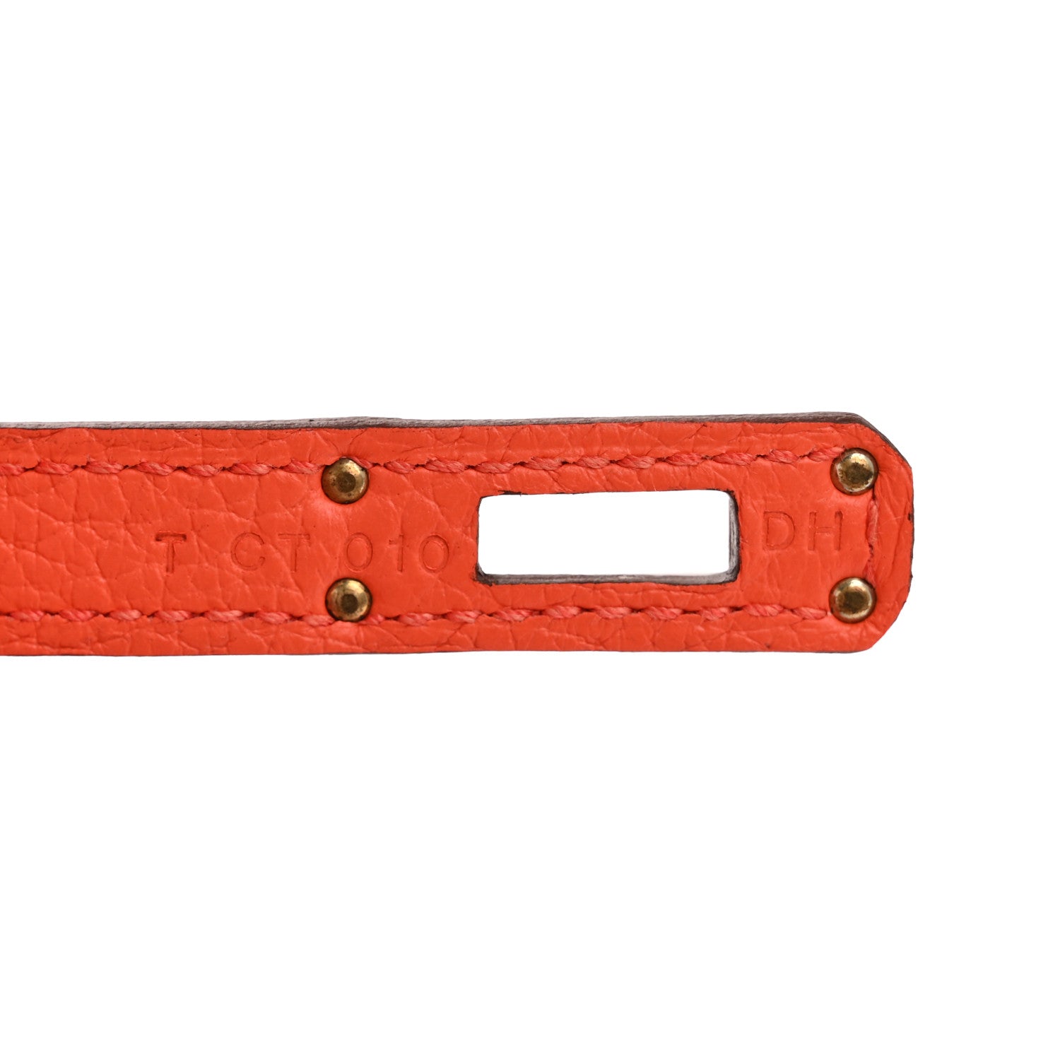 Togo Birkin 25 Orange Poppy