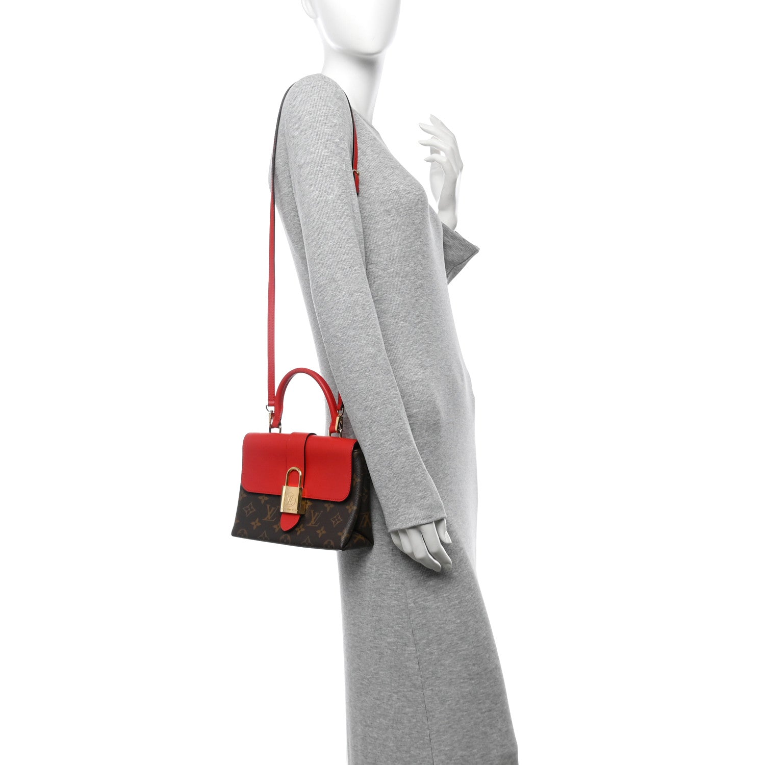 Monogram Locky BB Coquelicot