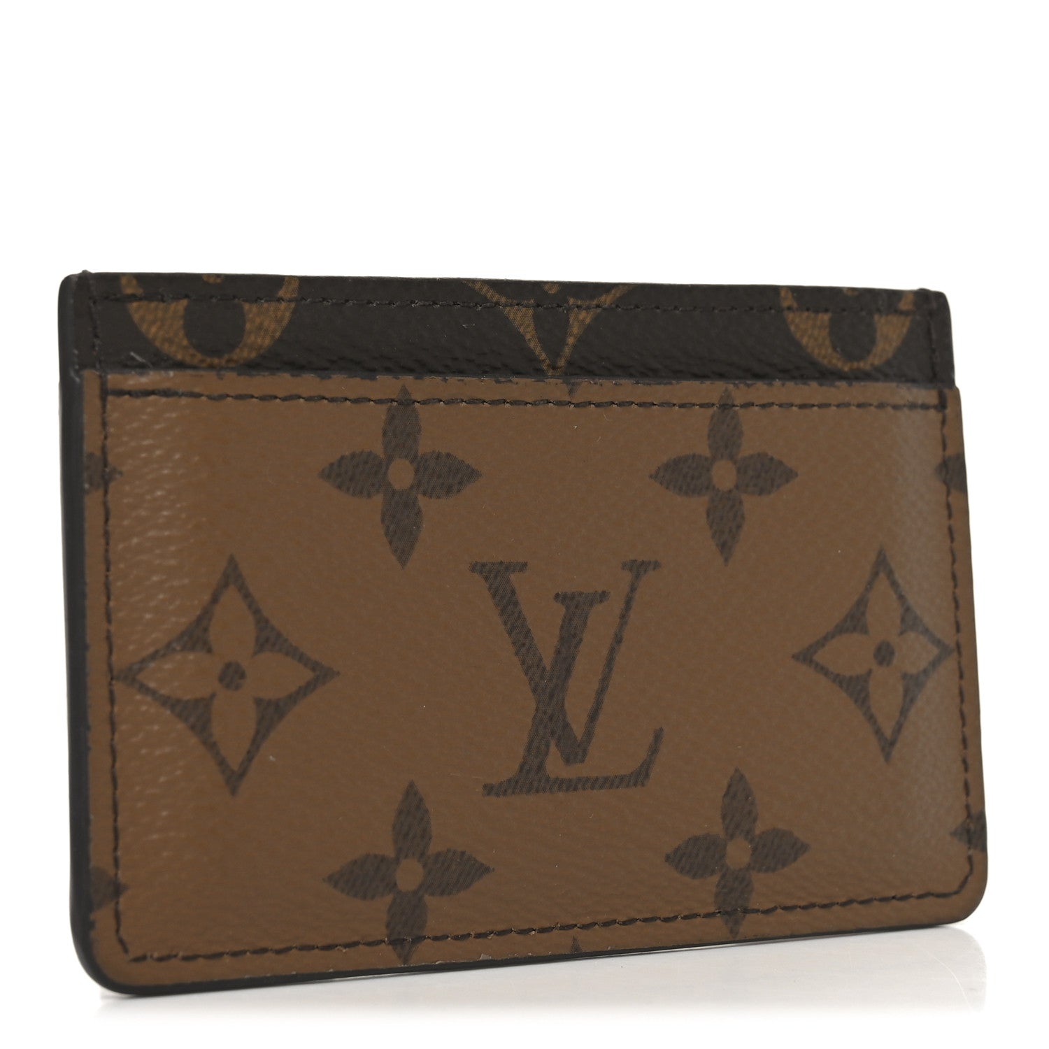 Reverse Monogram Card Holder