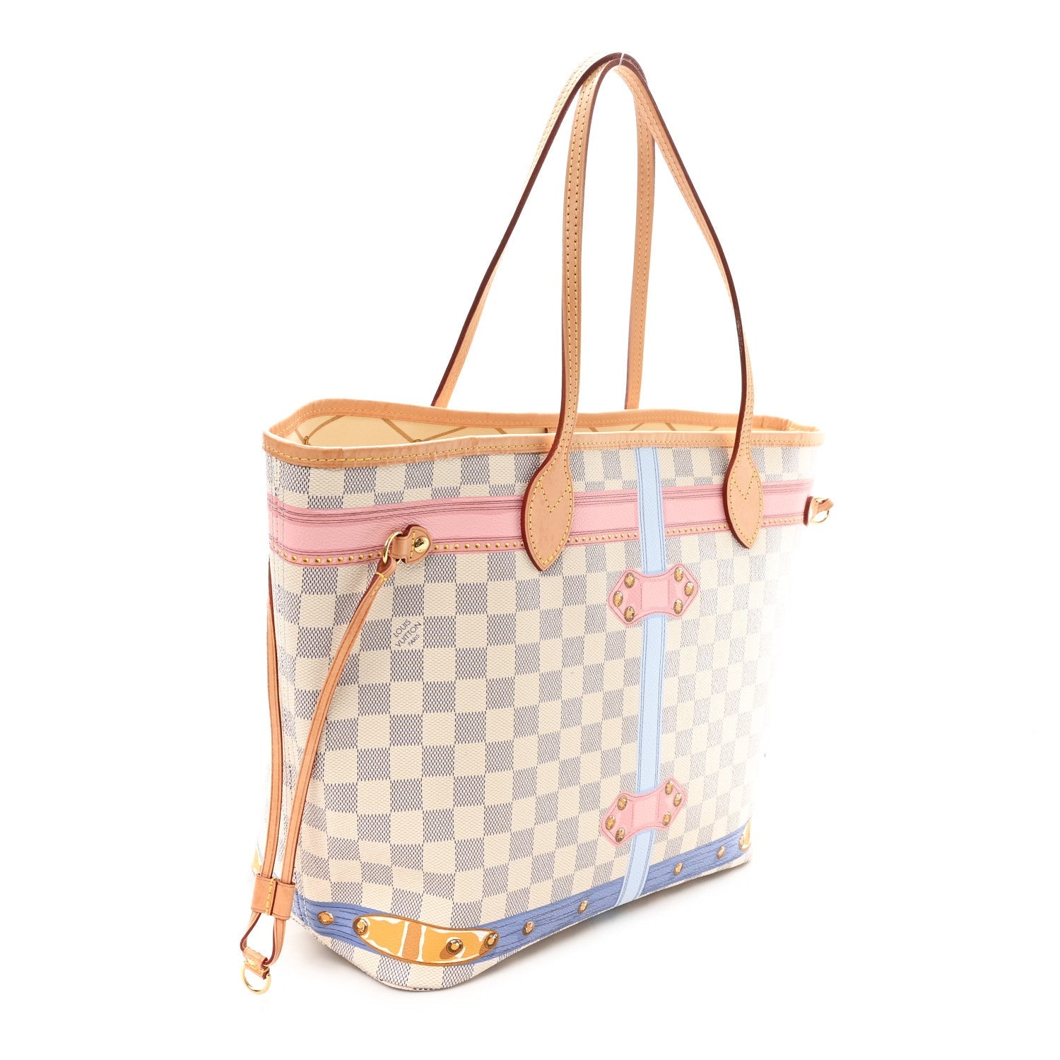 Damier Azur Summer Trunks Neo Neverfull MM