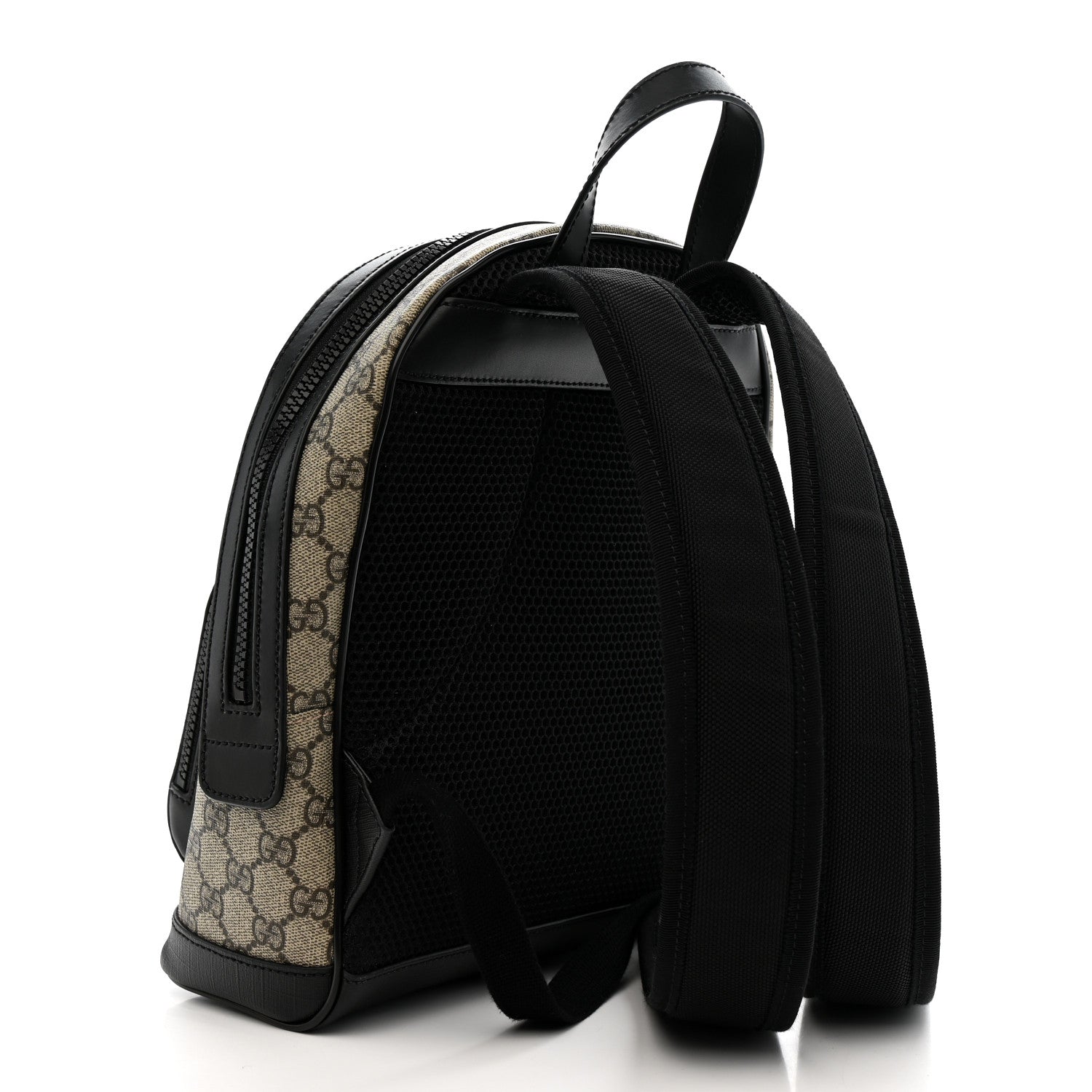 GG Supreme Monogram Small Eden Day Backpack Black