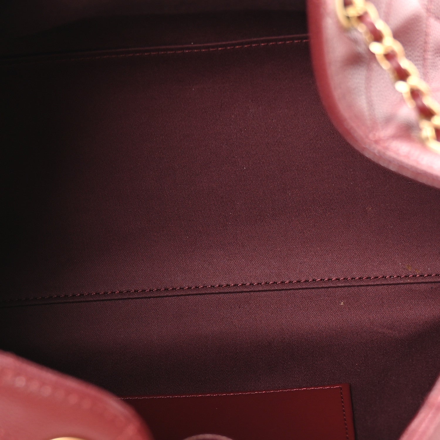 Caviar Quilted Small Chanel 25 Handbag Burgundy