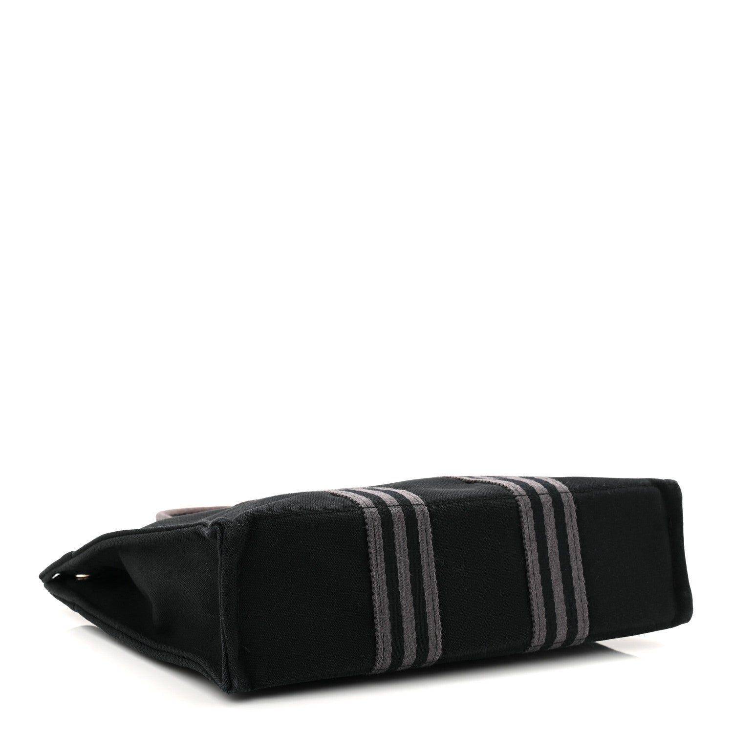 Canvas Herline PM Tote  Black