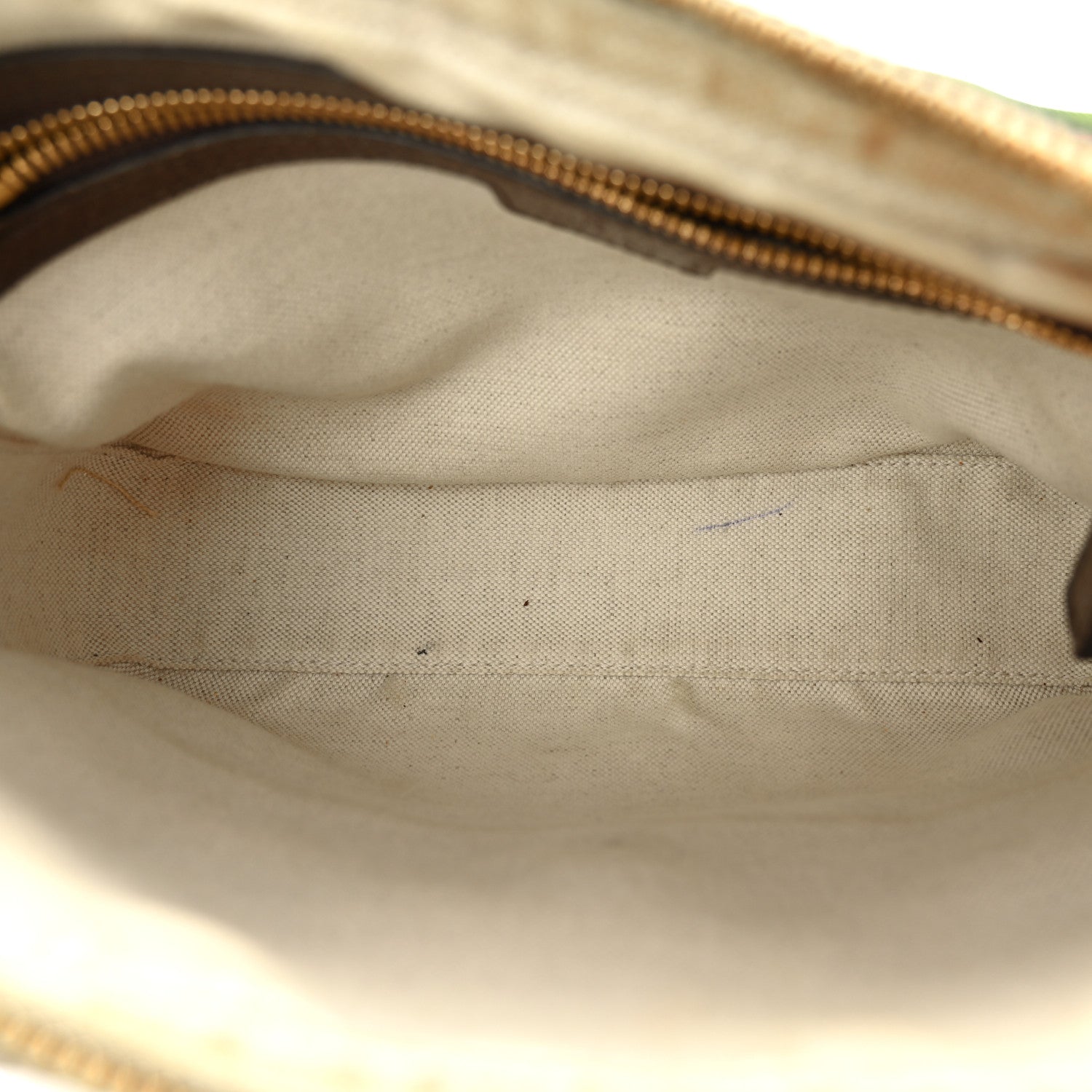 Monogram Jumbo GG Textured Dollar Calfskin Web Messenger Shoulder Bag Camel Ebony New Acero