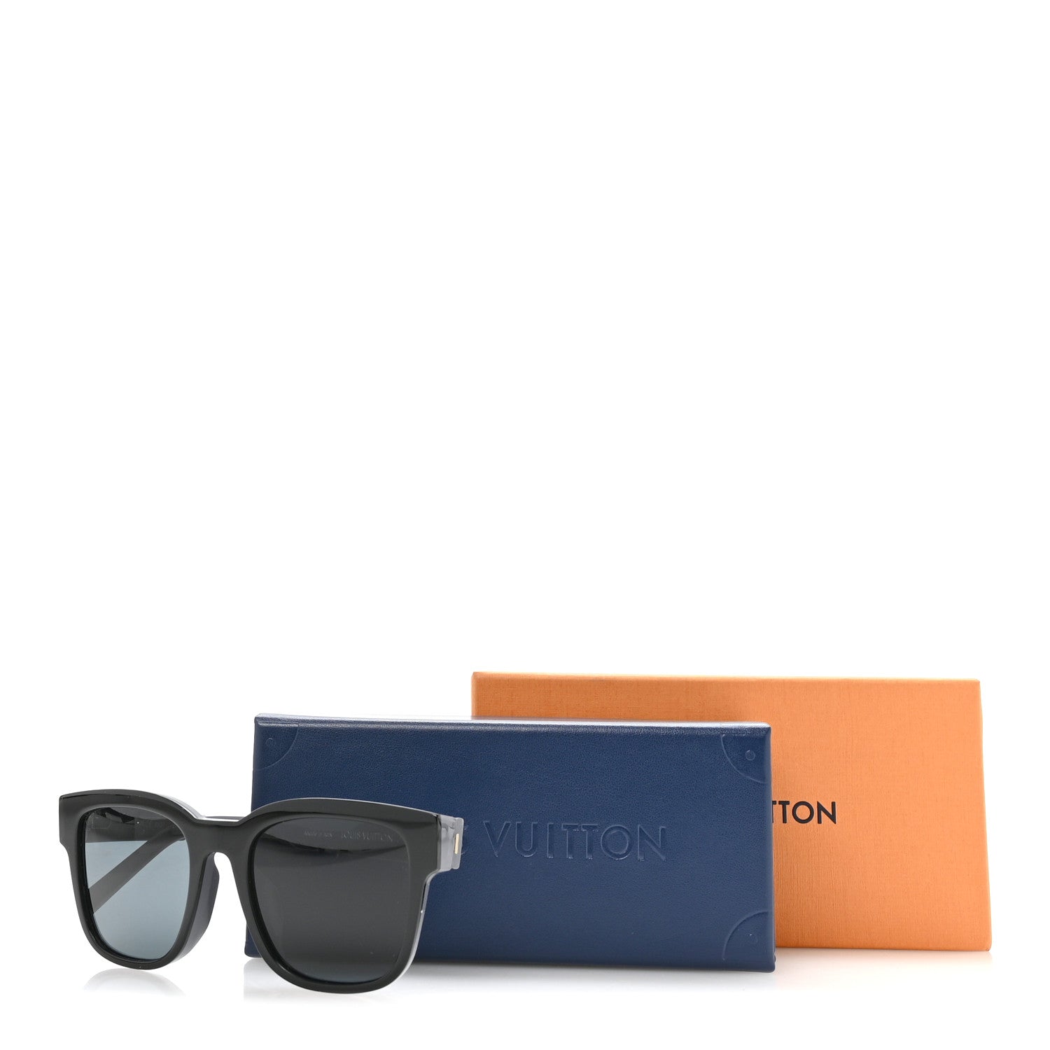 Outerspace Square Sunglasses Z1093E Black Grey