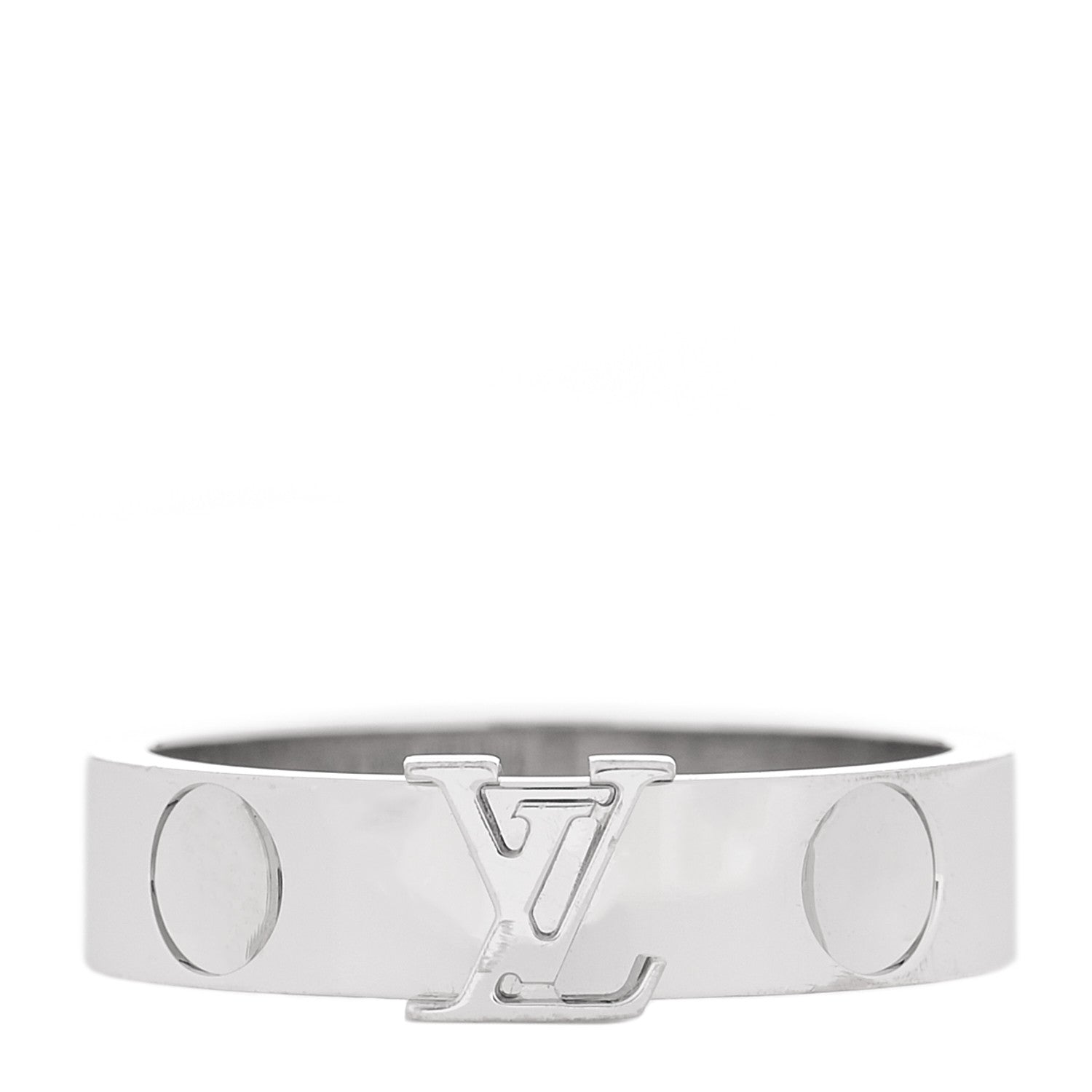 18K White Gold Empreinte LV Ring 58 8.5