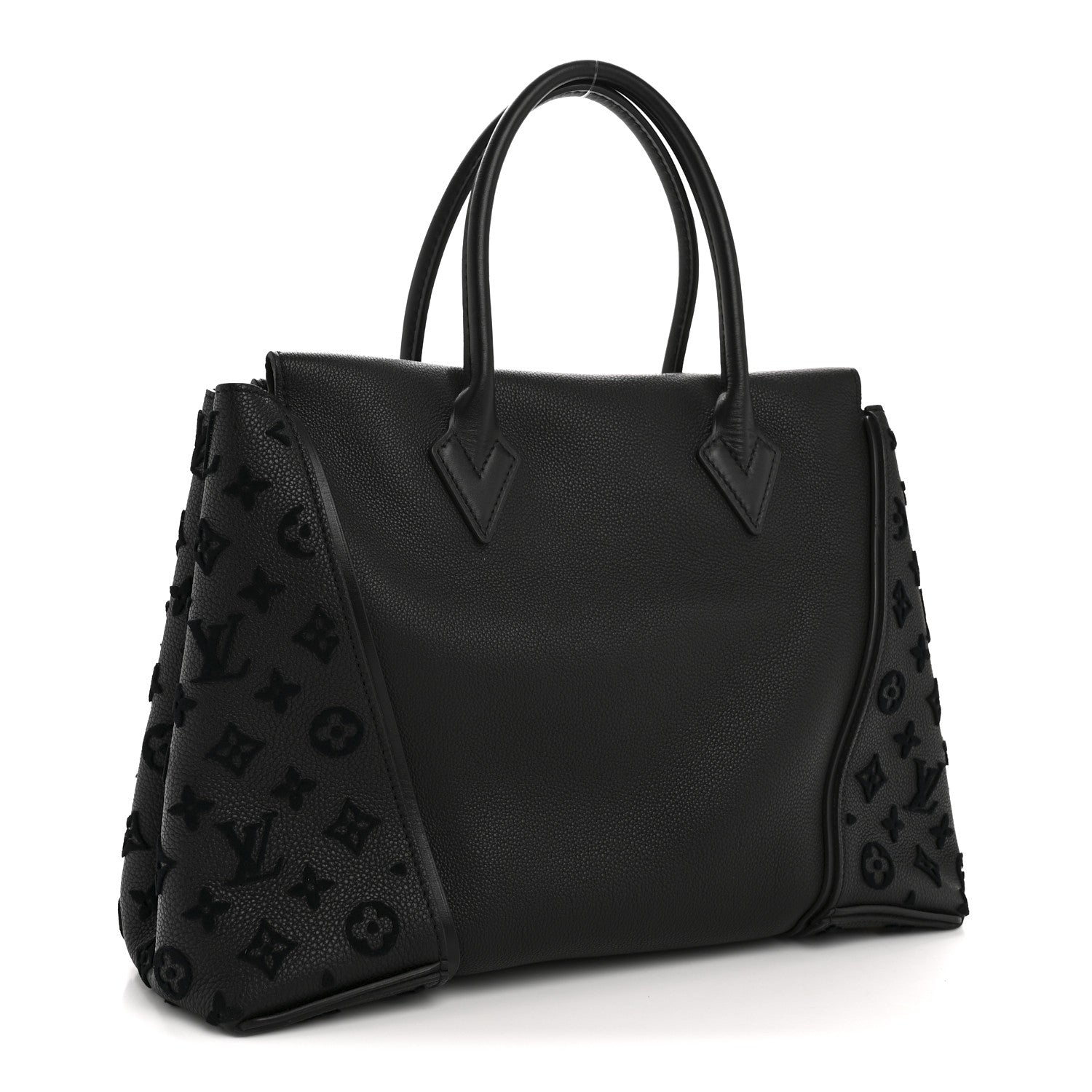 Veau Cachemire Tote W PM Black