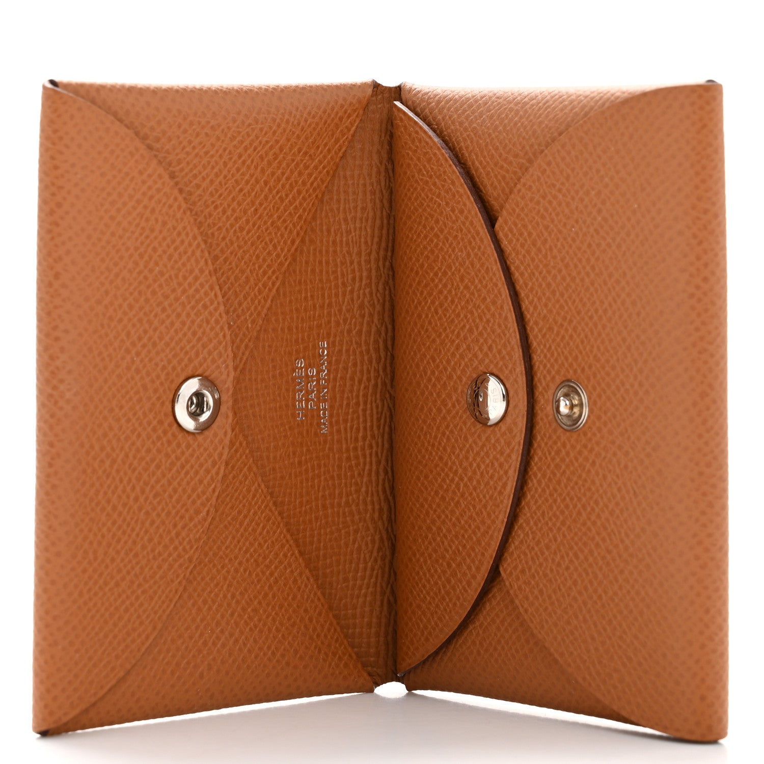 Epsom Calvi Duo Card Case Gold