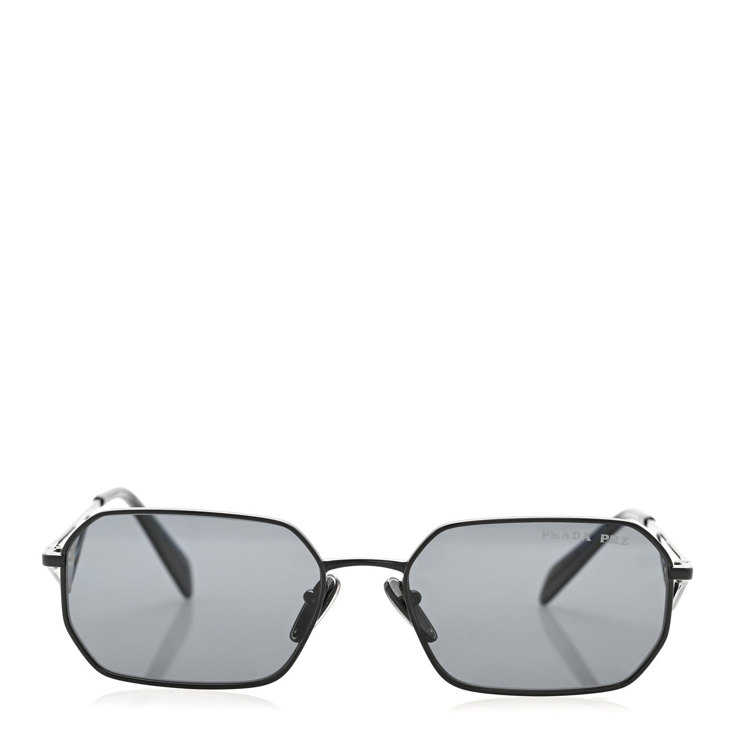 Metal Symbole Triangle Logo Sunglasses SPR A51 Black