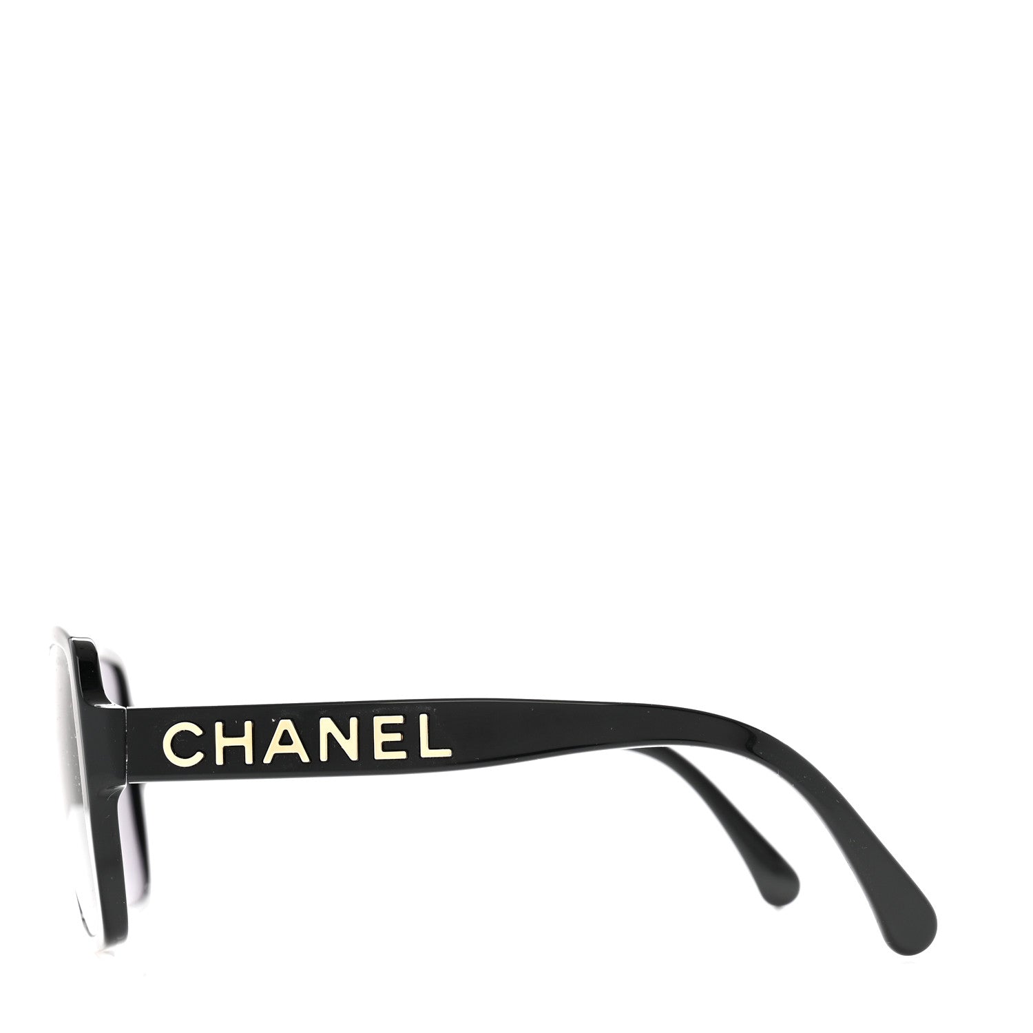 Acetate Square Sunglasses 5408 Black