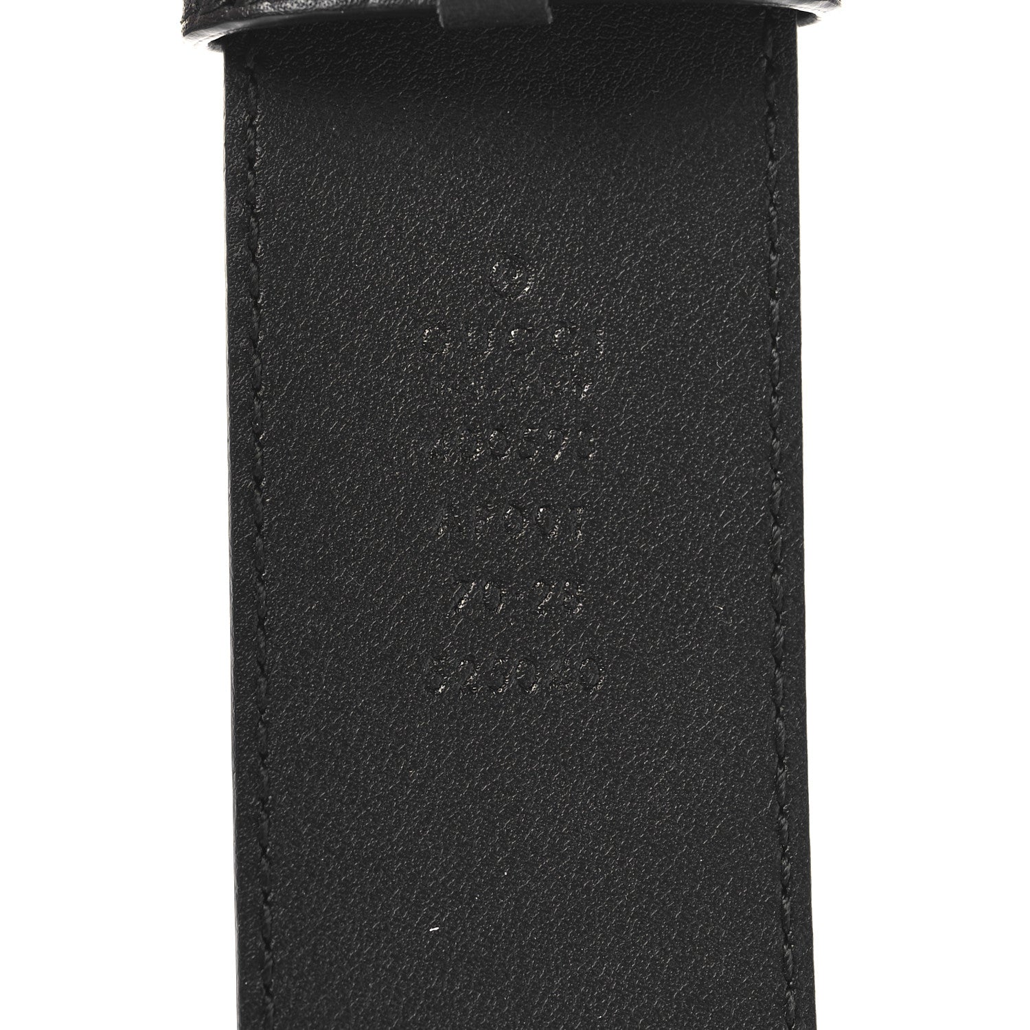 Calfskin Double G 30mm Belt 70 28 Black