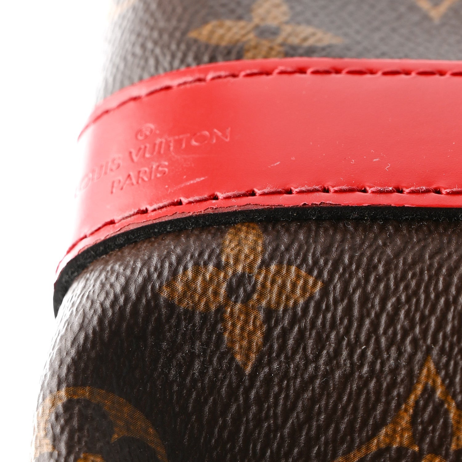 Calfskin Monogram Keepall Bandouliere 50 Coquelicot