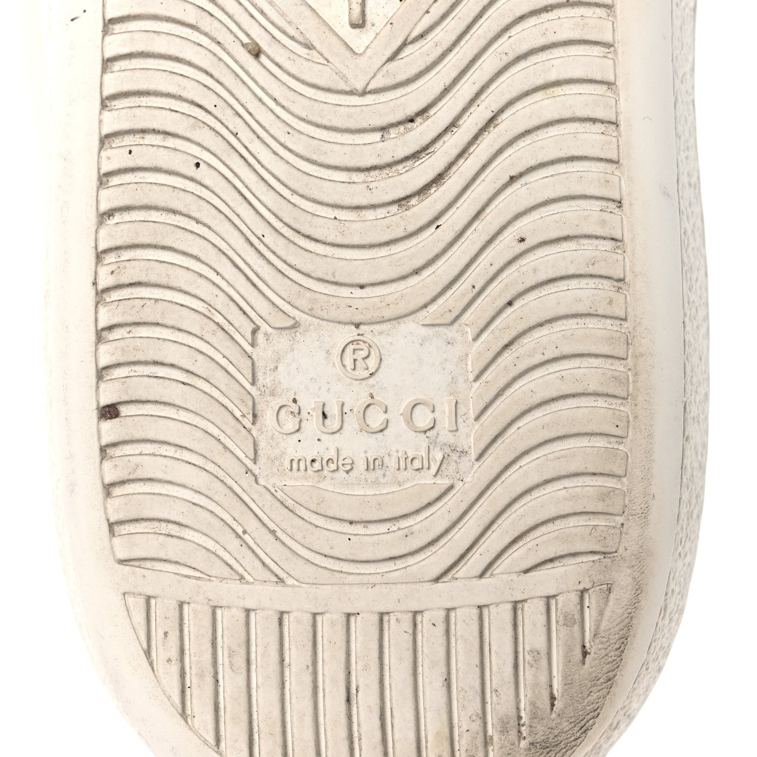 Calfskin Crocodile Web Womens Ace Sneakers 39 White Green