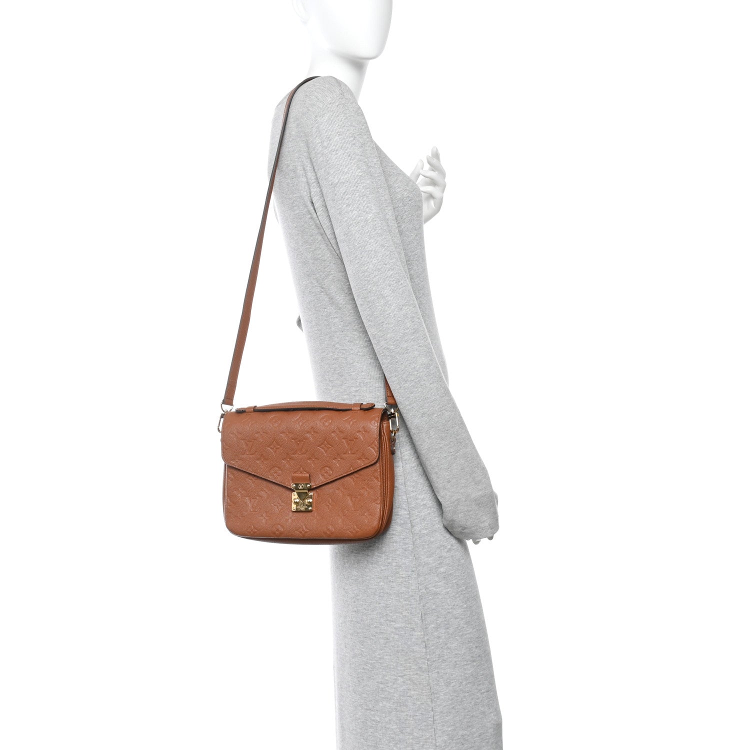 Empreinte Pochette Metis Cognac