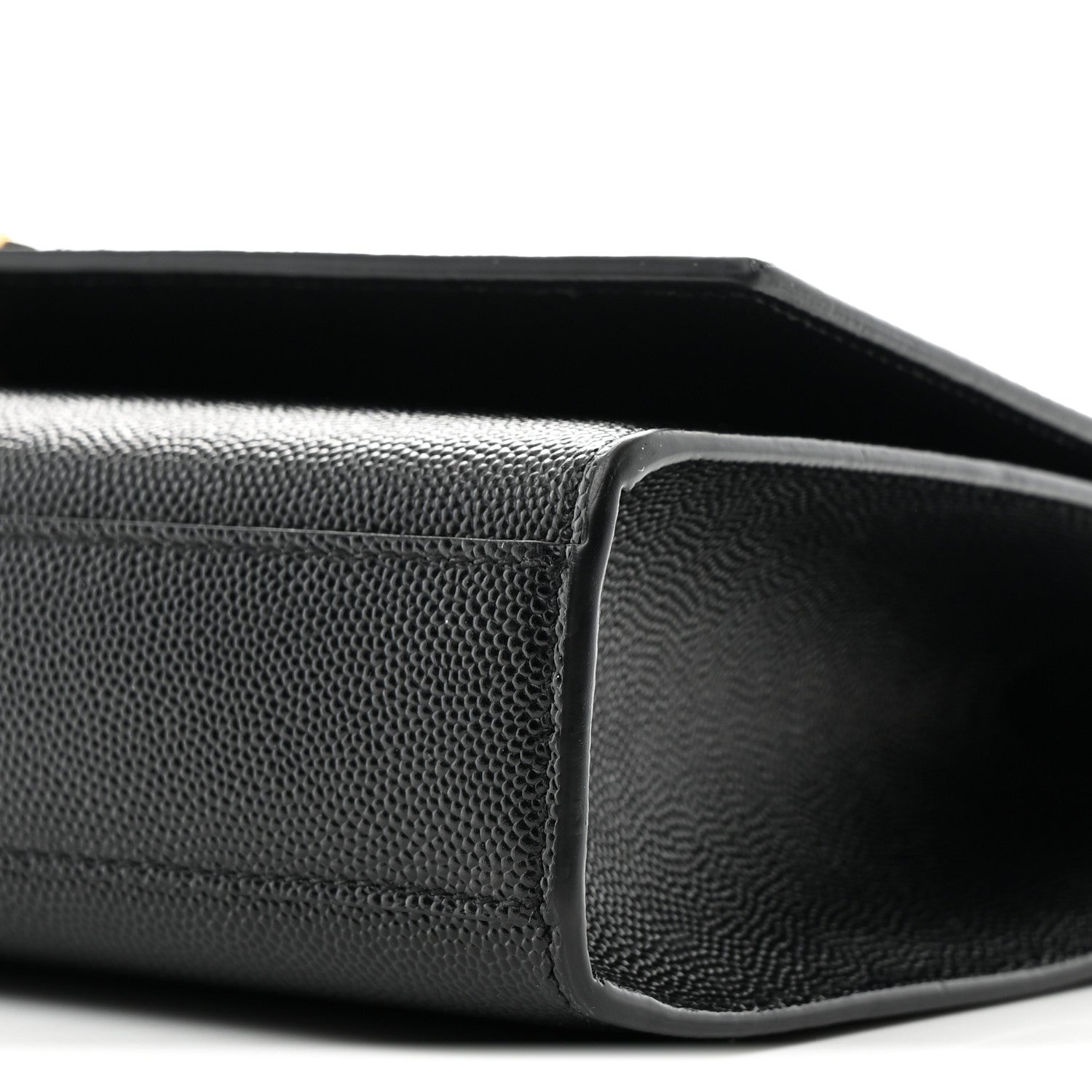 Grain De Poudre Medium Classic Monogram Kate Satchel Black