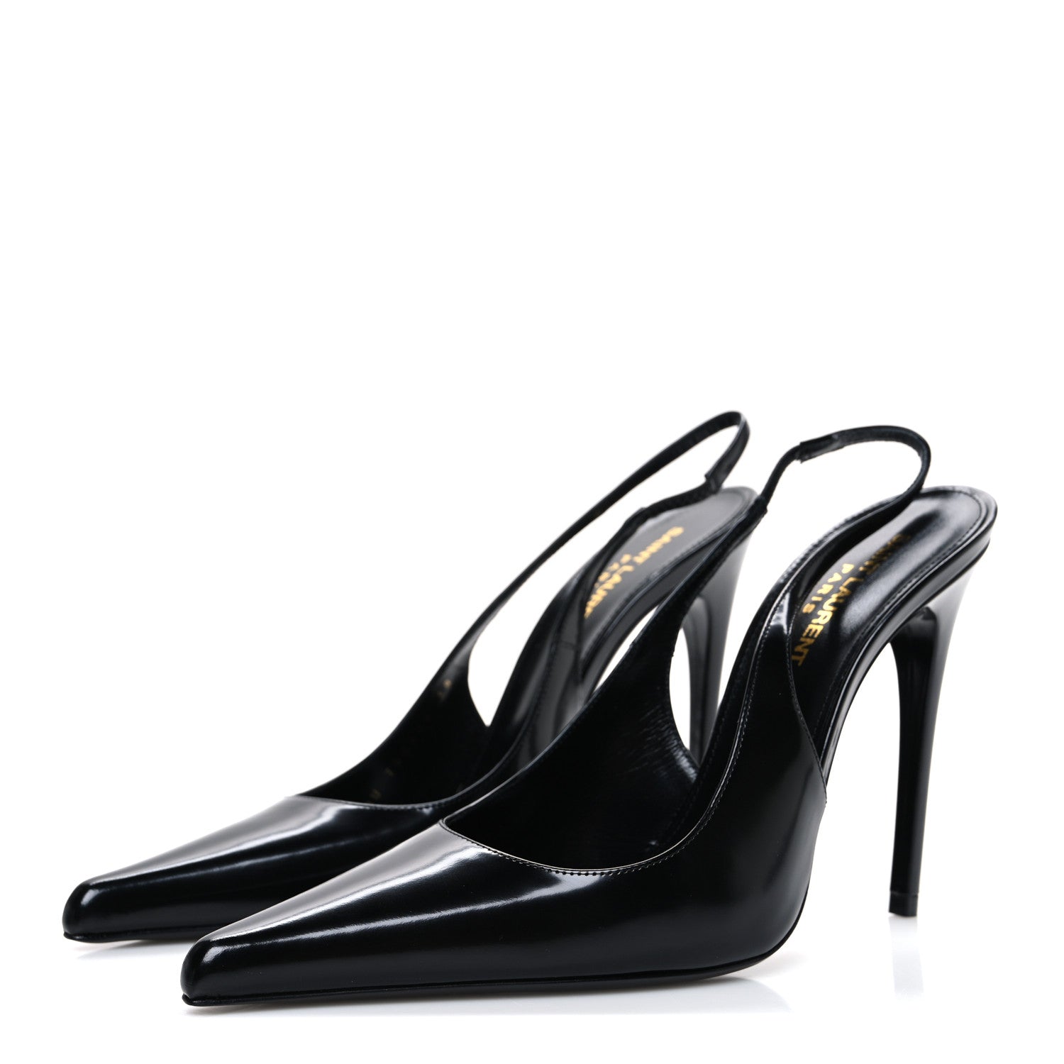 Patent Vendome Slingback Pumps 38 Black