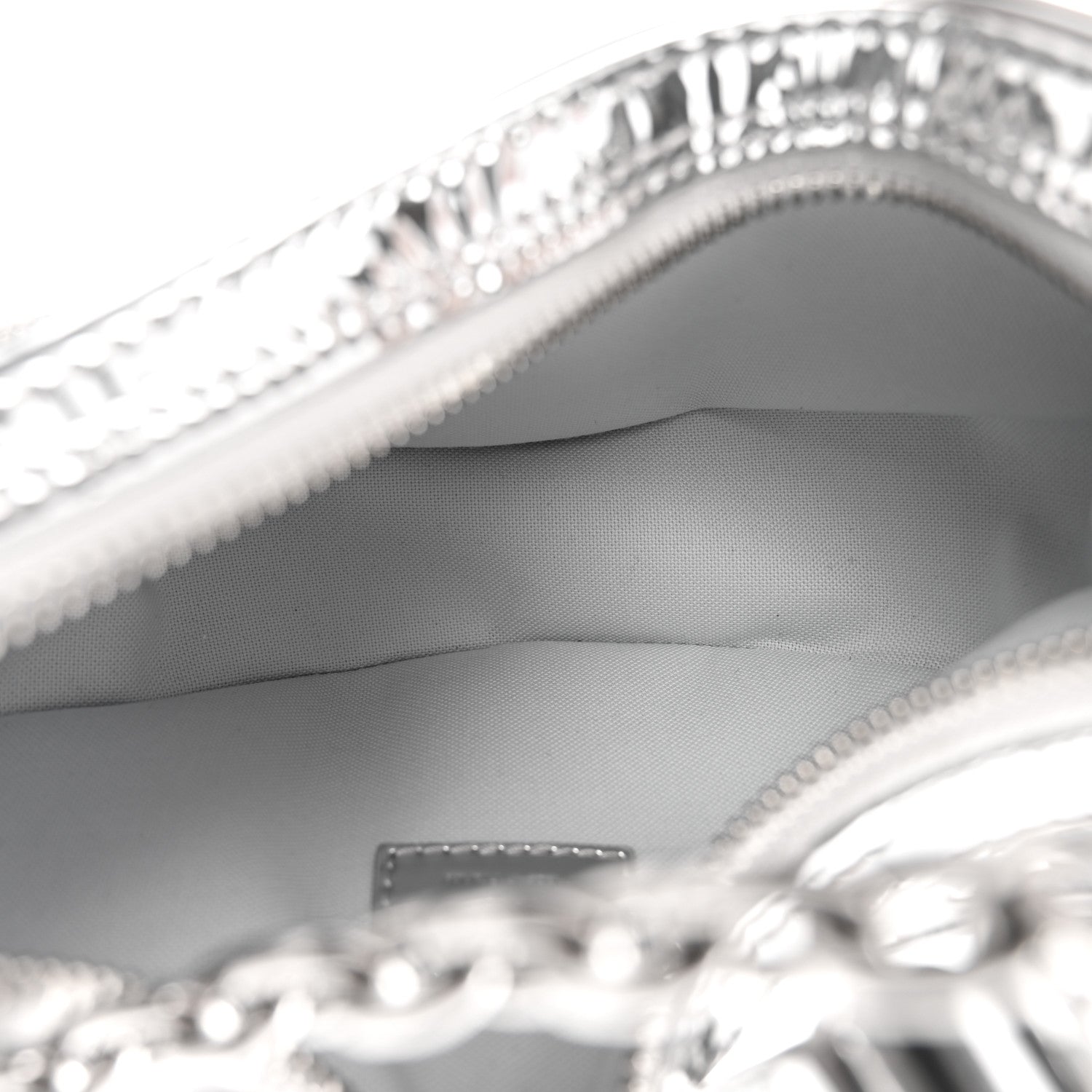 Monogram Miroir Loop PM Silver