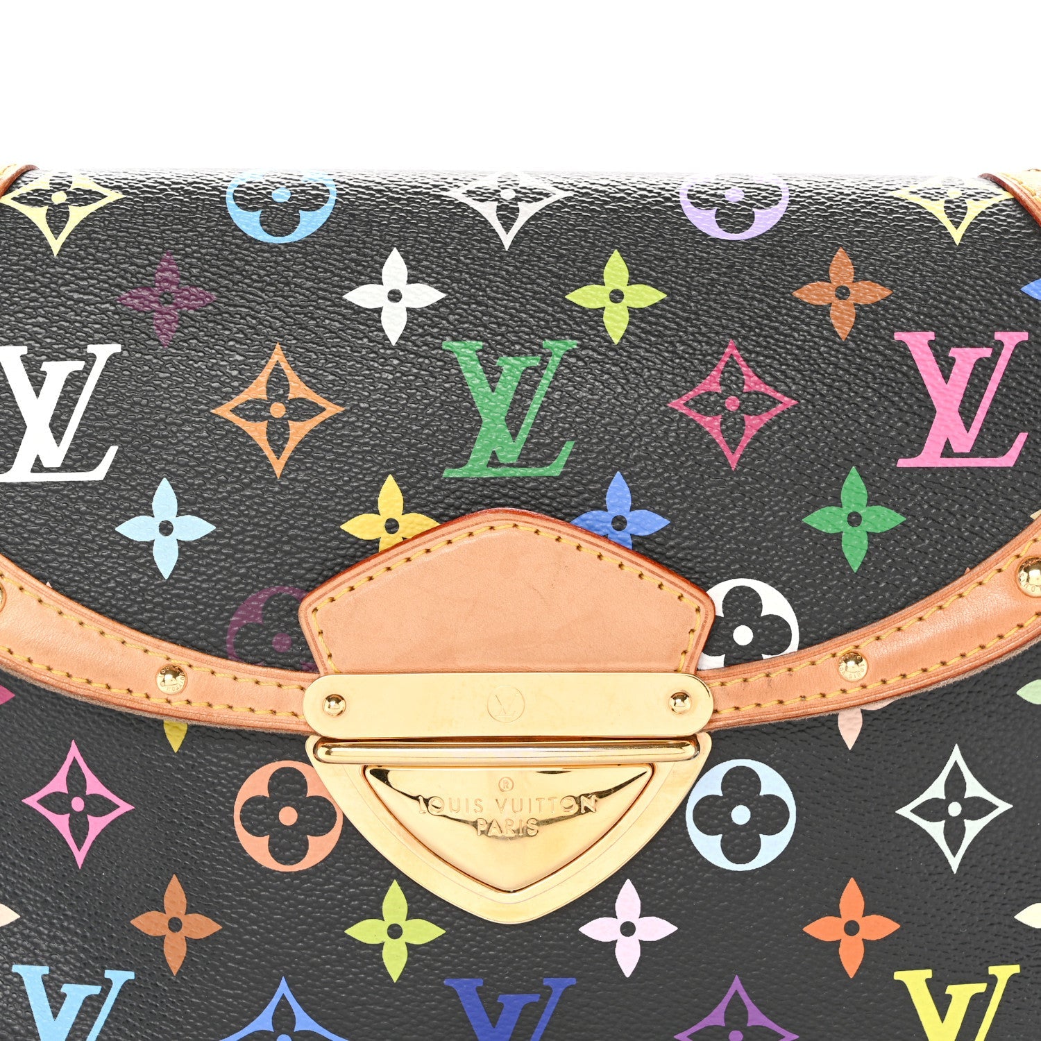 Monogram Multicolor Beverly MM Black