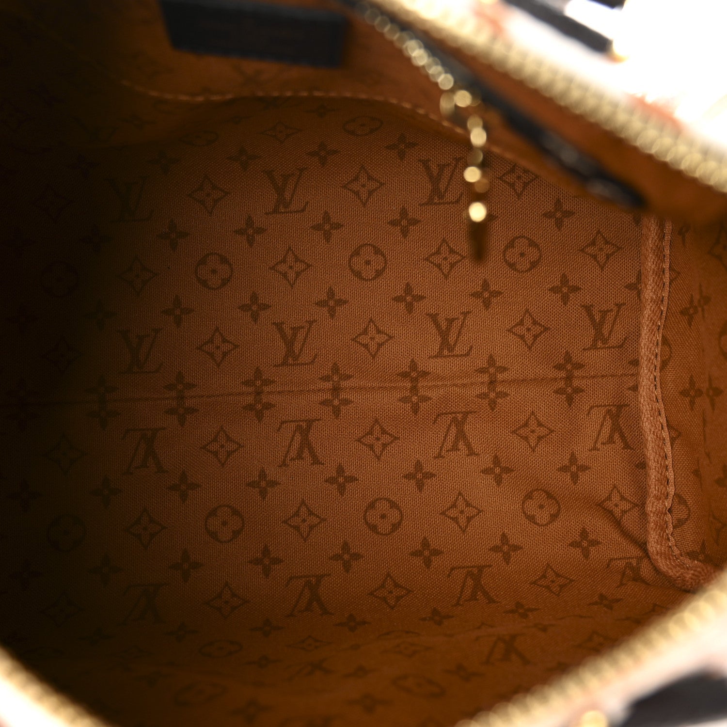 Monogram Giant Crafty Speedy Bandouliere 25 Creme Caramel