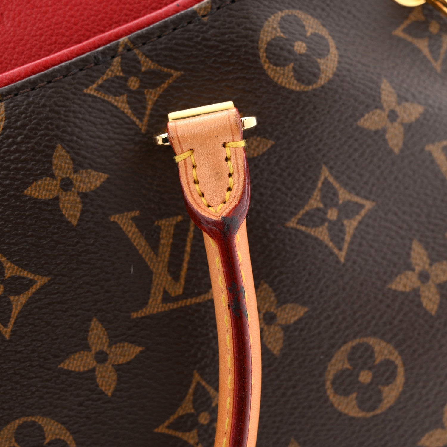 Monogram Pallas BB Cherry