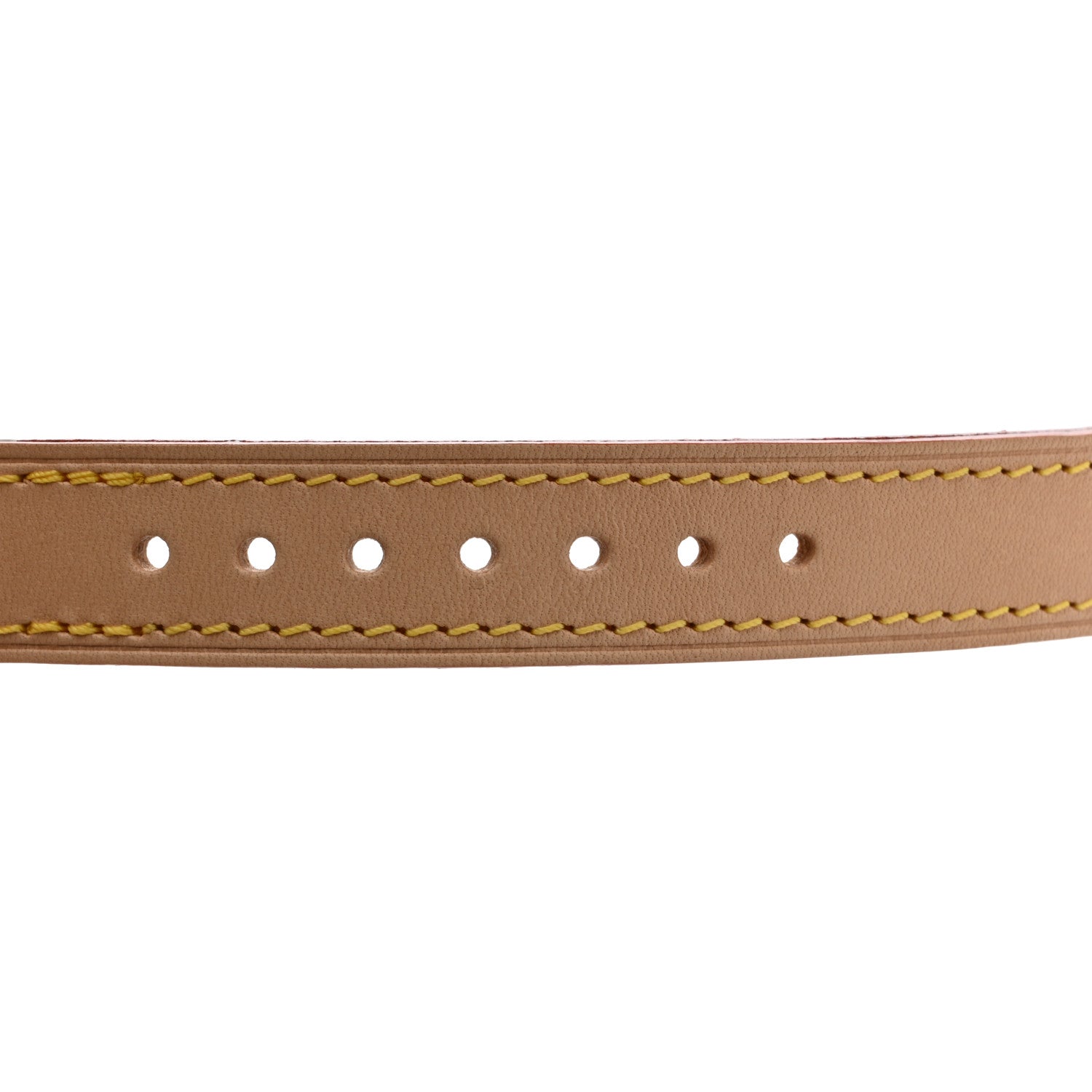 LV X TM Monogram Multicolor Dog Collar MM White