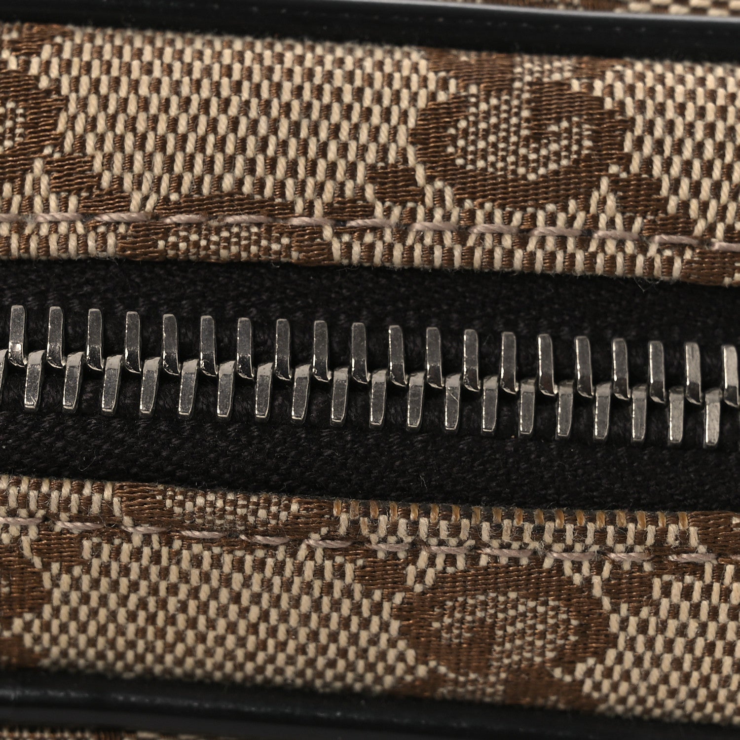 Monogram Belt Bag Dark Brown