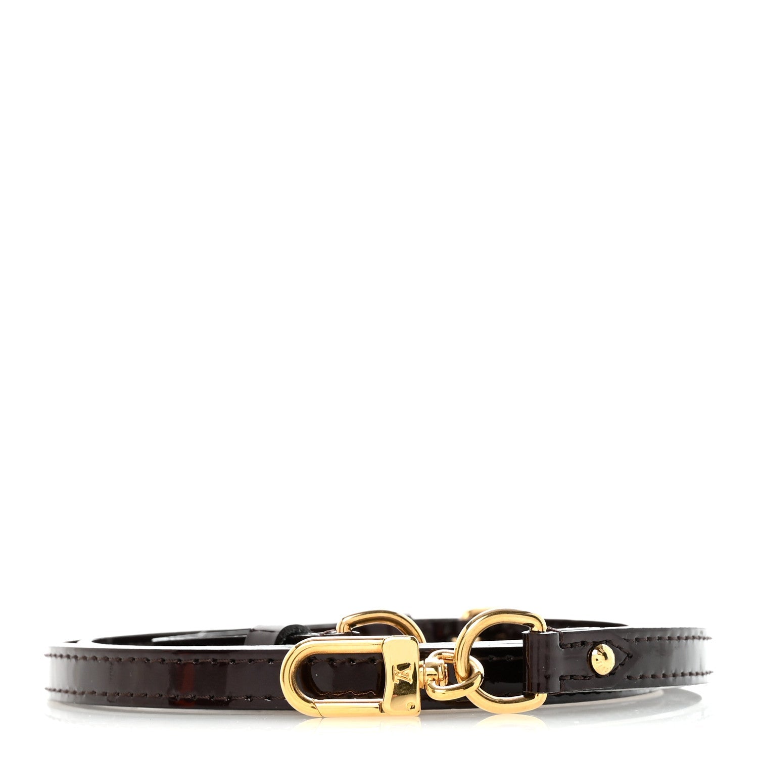 Vernis 12mm Adjustable Shoulder Strap Amarante