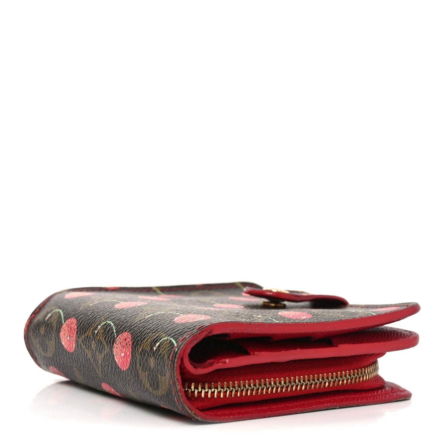 Monogram Cerises Compact Zippe Wallet
