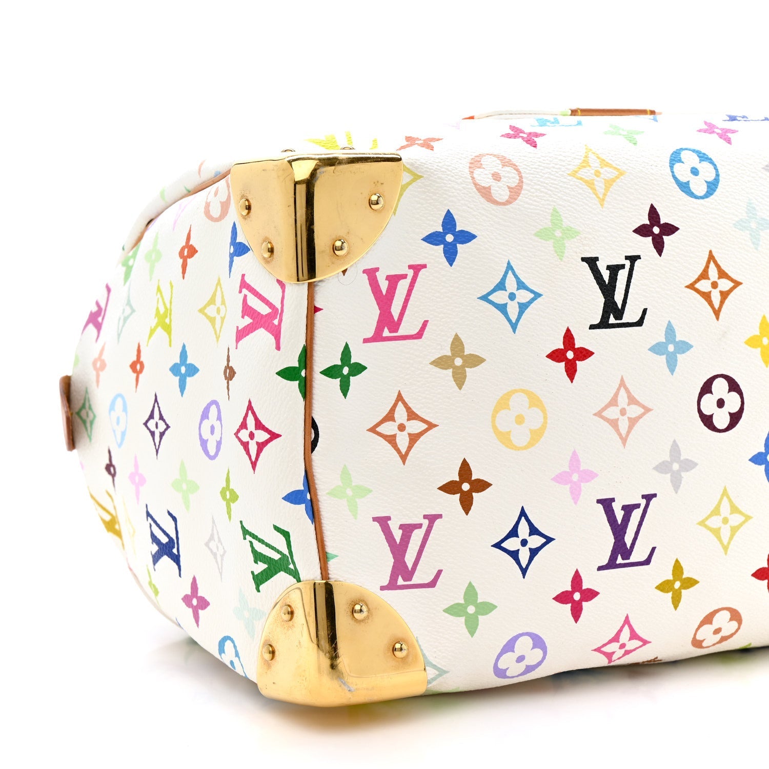 Monogram Multicolor Speedy 30 White