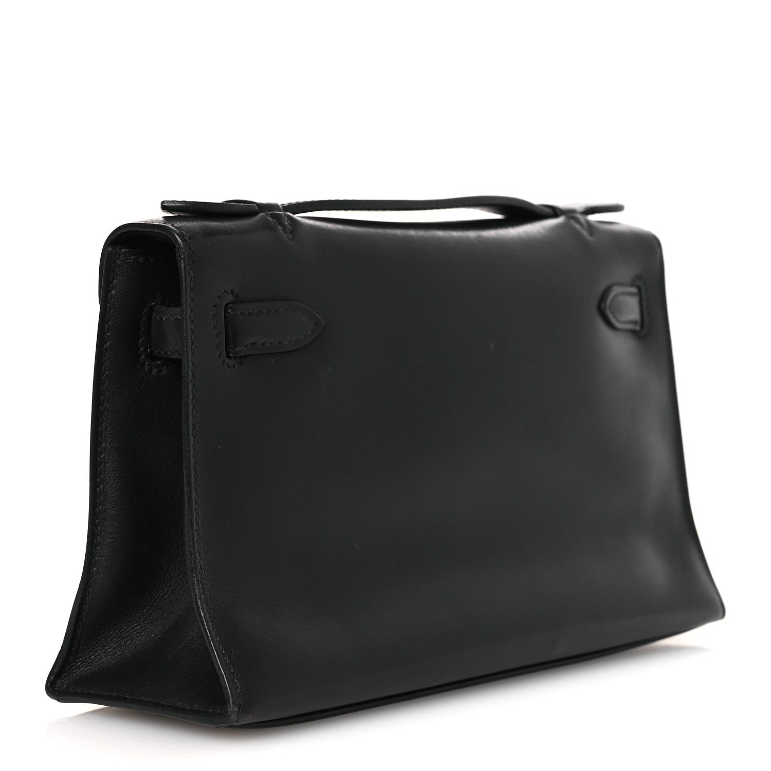 Box Kelly Pochette Clutch Black