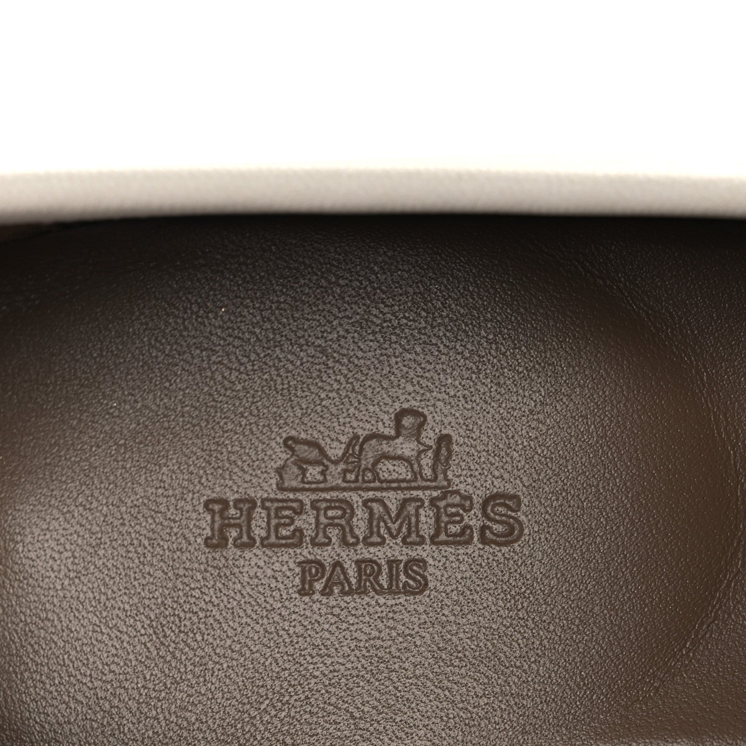 Calfskin Womens Paris Loafers 37 White