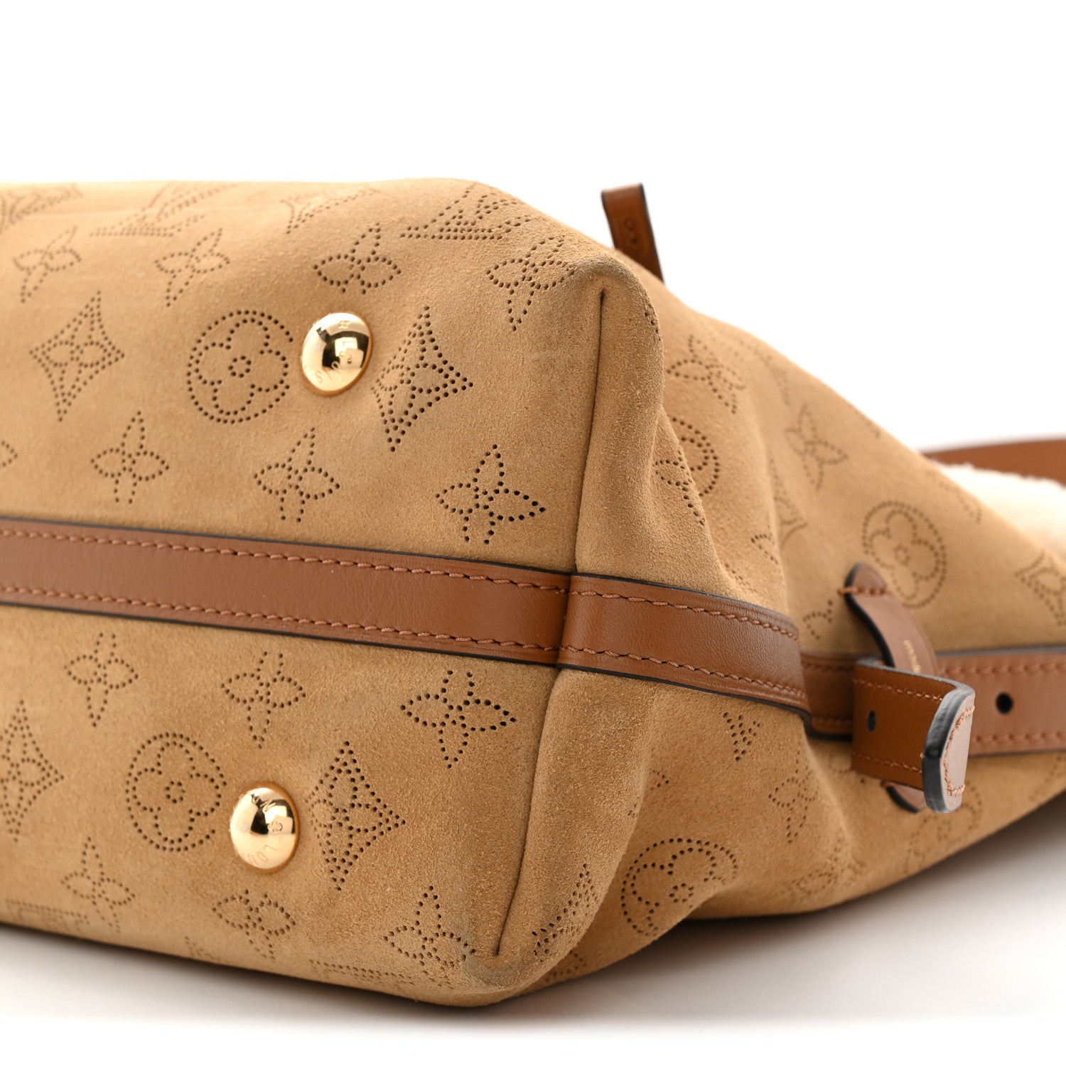 Suede Mahina CarryAll PM Beige