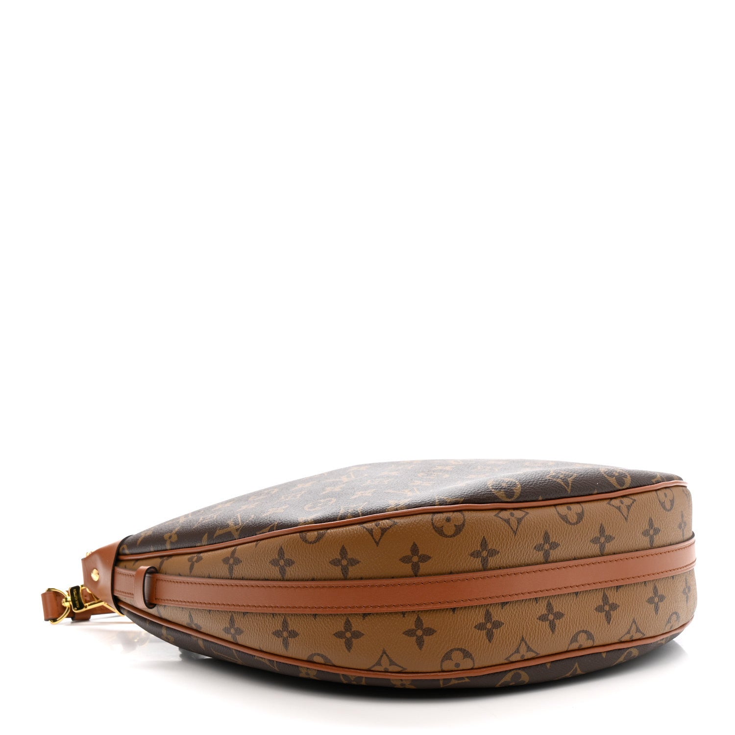 Reverse Monogram Loop Hobo