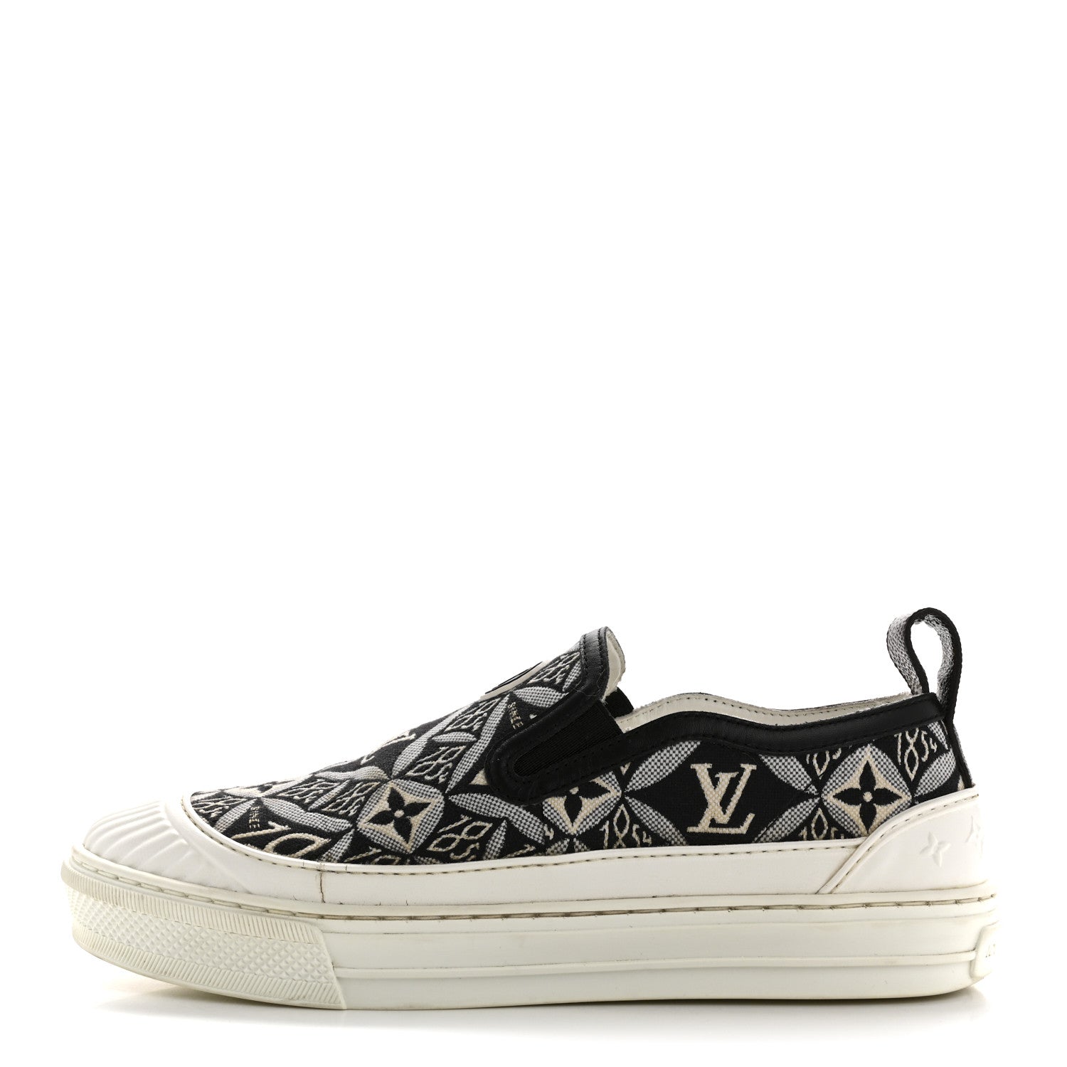 Jacquard Since 1854 Playtime Slip On Sneakers 37 Black