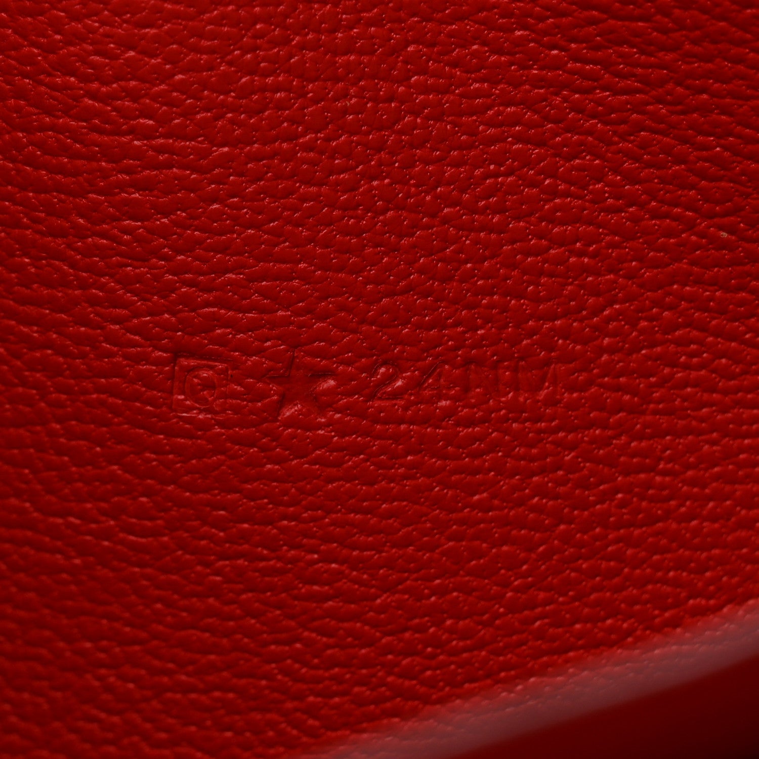 Shiny Alligator Azap Wallet Geranium