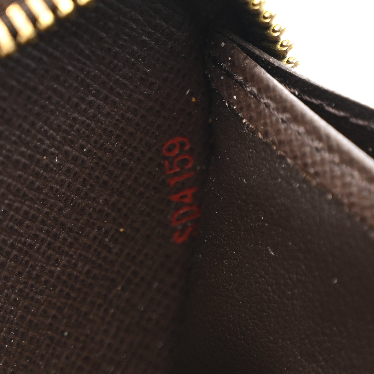 Damier Ebene Zippy Wallet