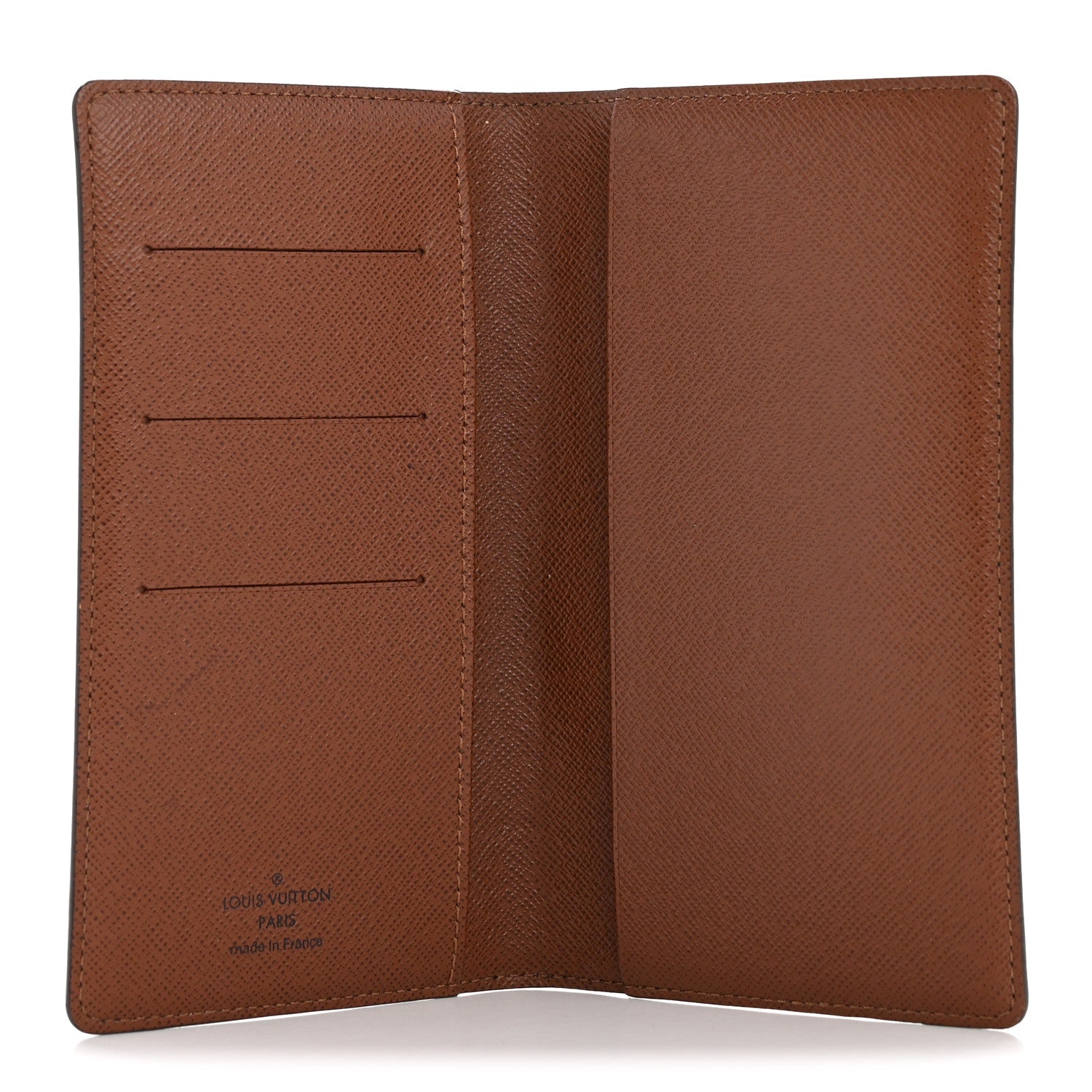 Monogram Checkbook Holder Case Wallet