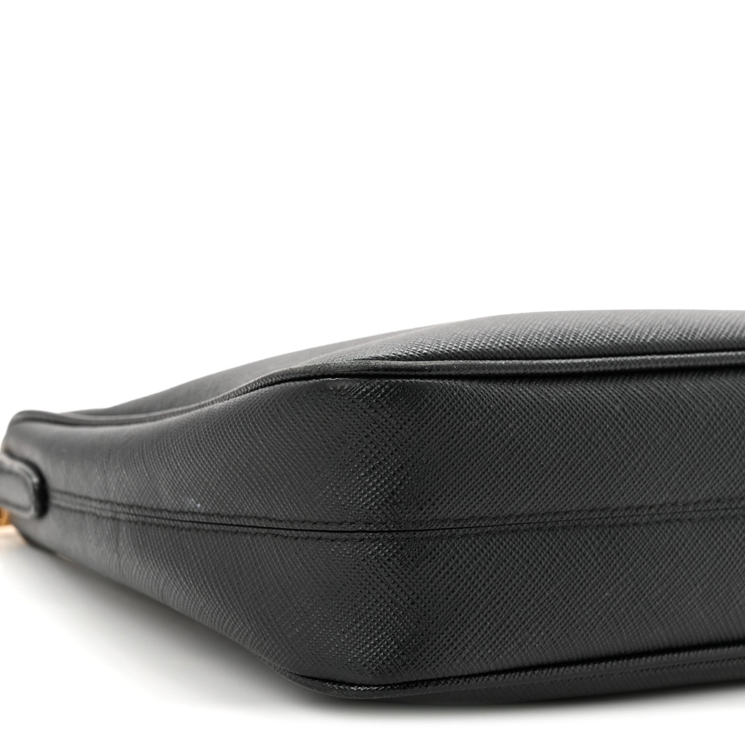 Saffiano Lux Re-Edition 2005 Shoulder Bag Black