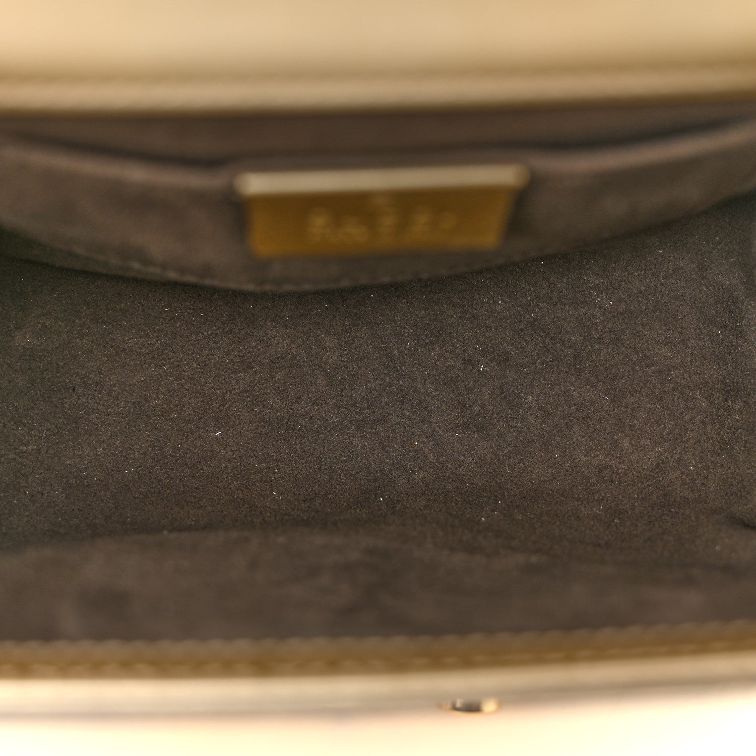 Galassia Small Padlock Shoulder Bag Platino