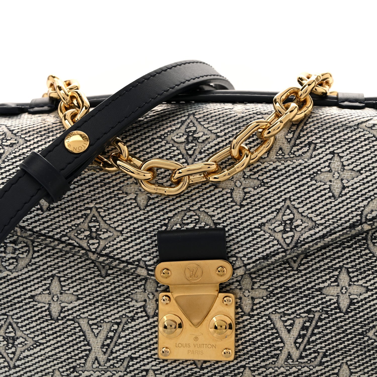 Monoglam Pochette Metis East West Blue