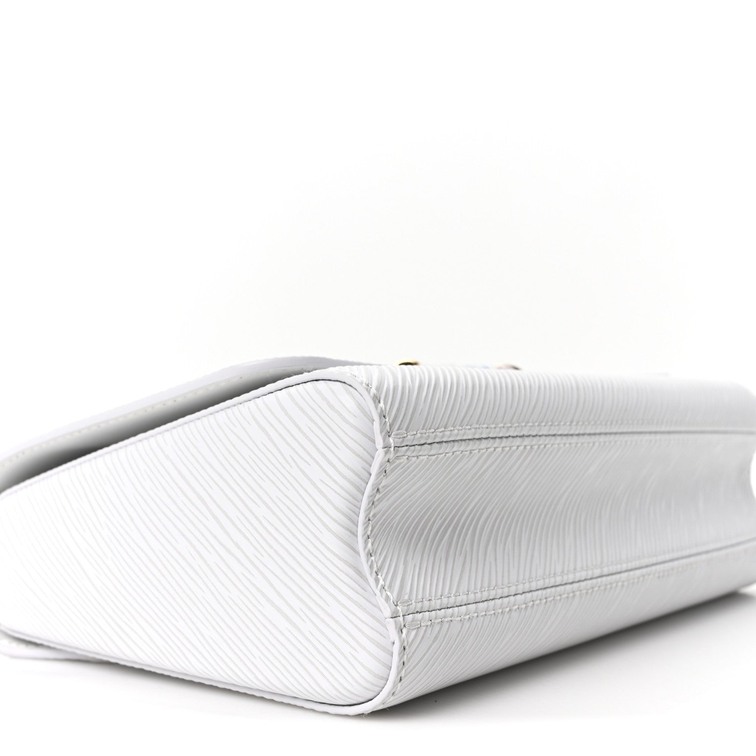 LV X TM Epi Twist MM Slim Shoulder Bag White