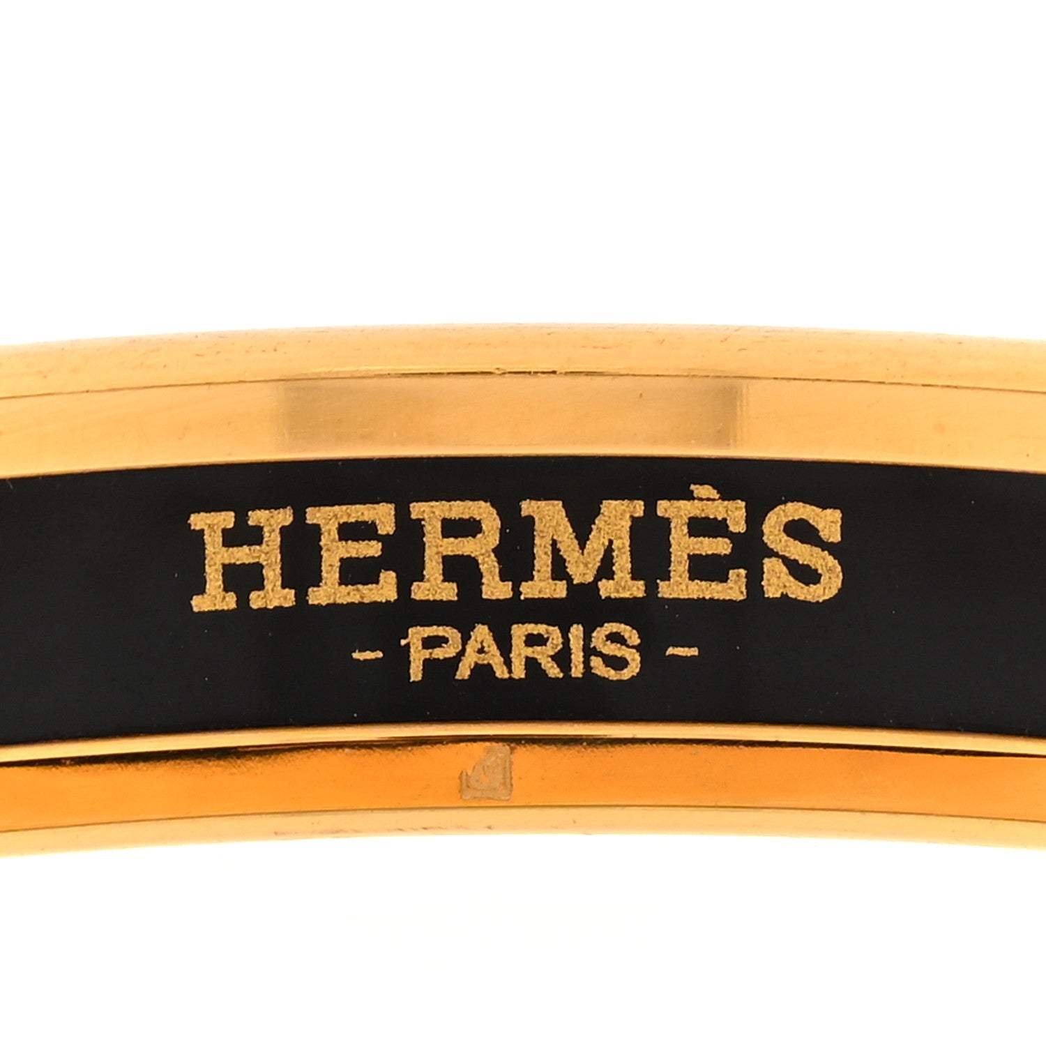 Enamel Printed Narrow Coup De Fouet Bracelet 62