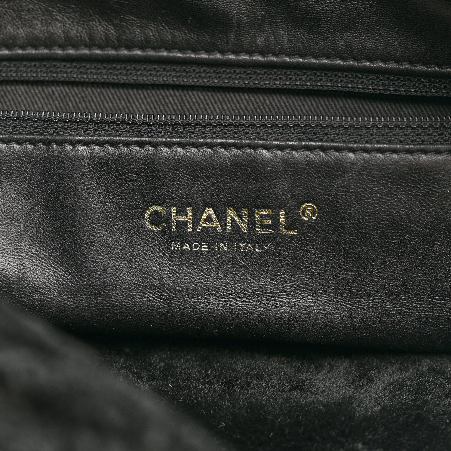 Suede Sparkling Winter Messenger Black
