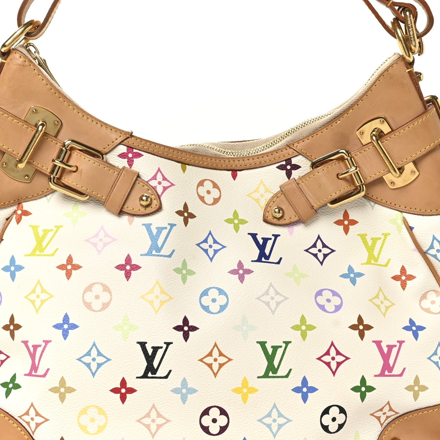 Monogram Multicolor Greta White