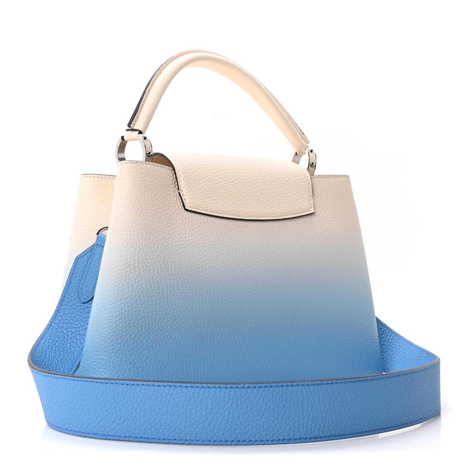 Taurillon Capucines MM Gradient Blue