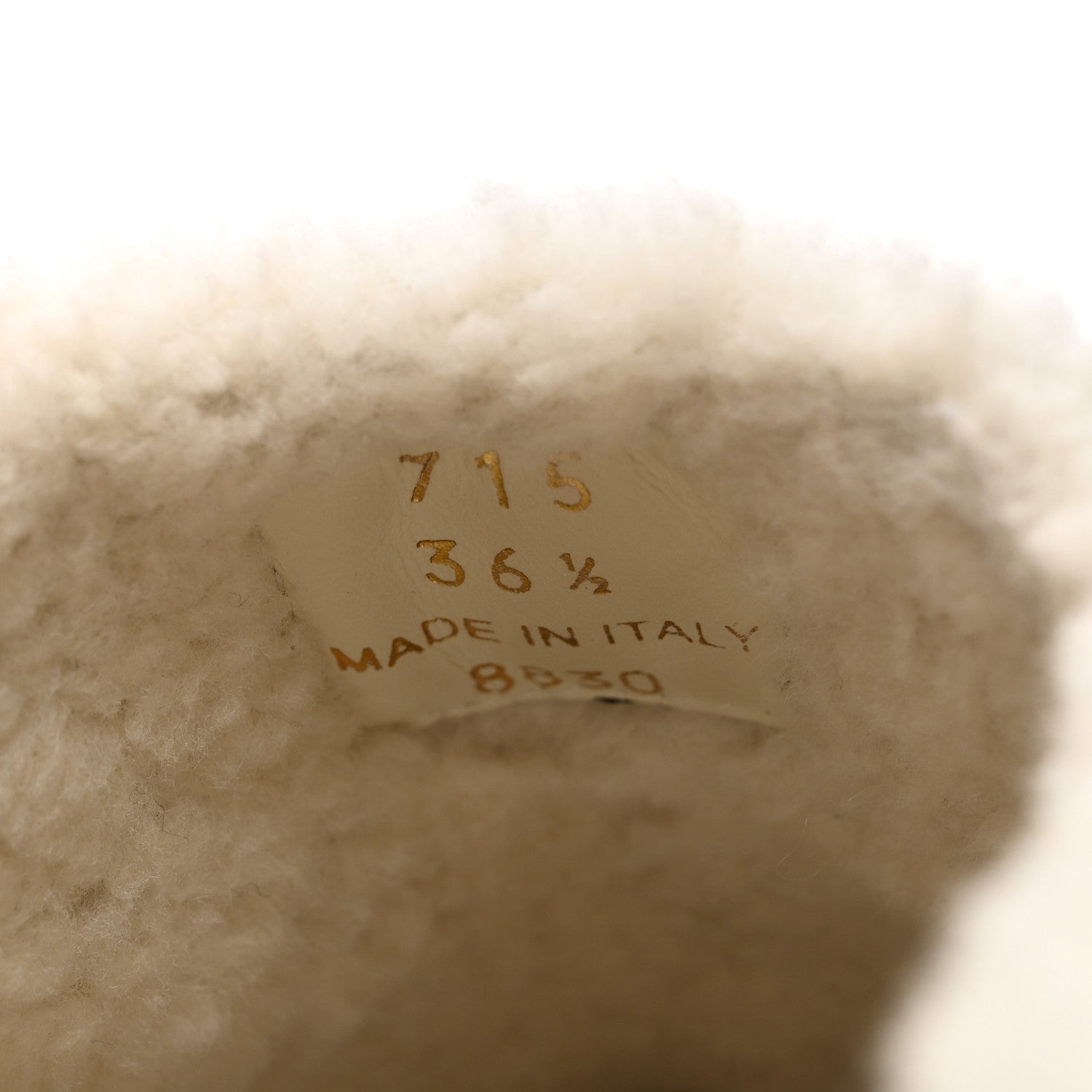 Shearling Suede Scamosciato Evolve Mules 36.5 Ecru