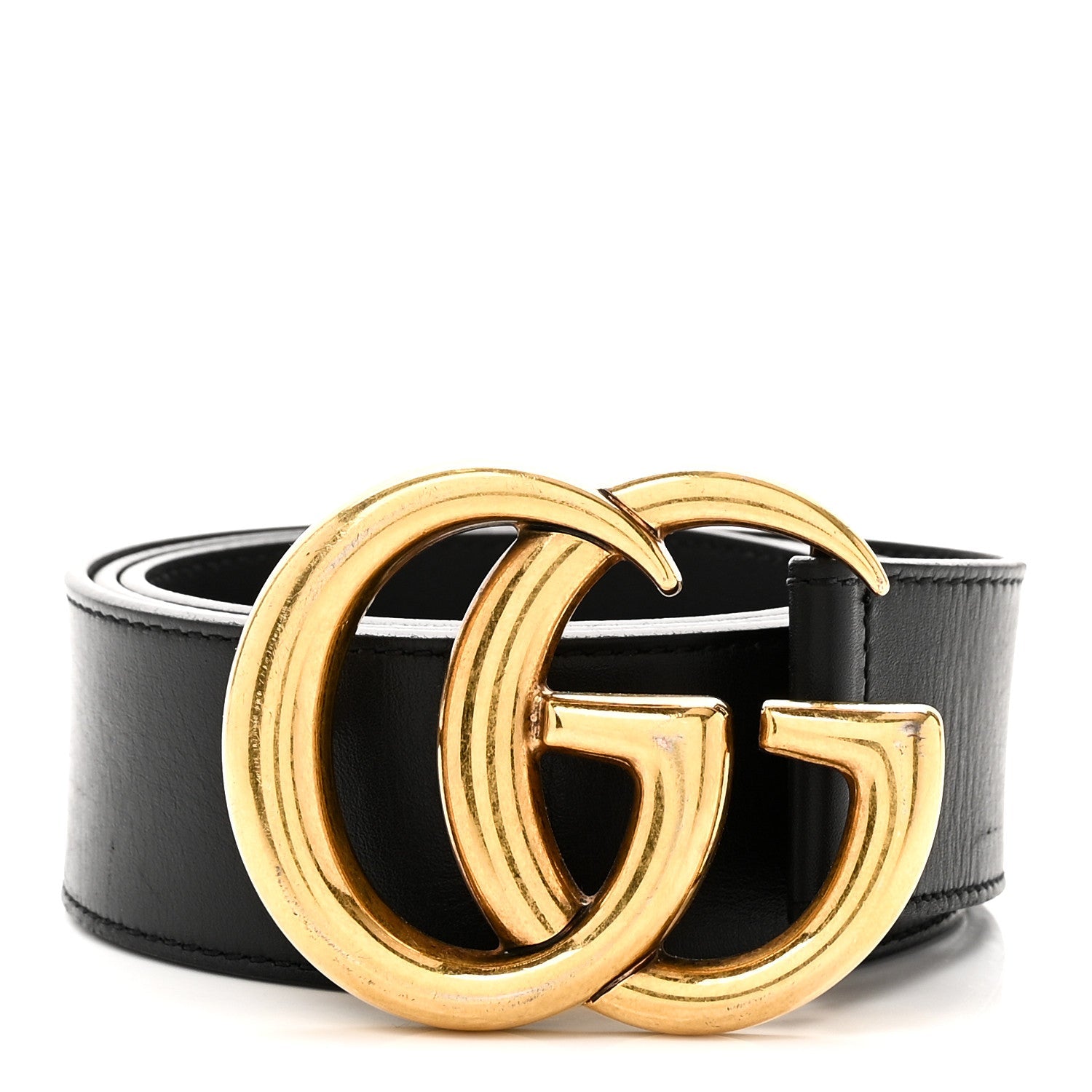 Calfskin Double G 40mm Belt 90 36 Black