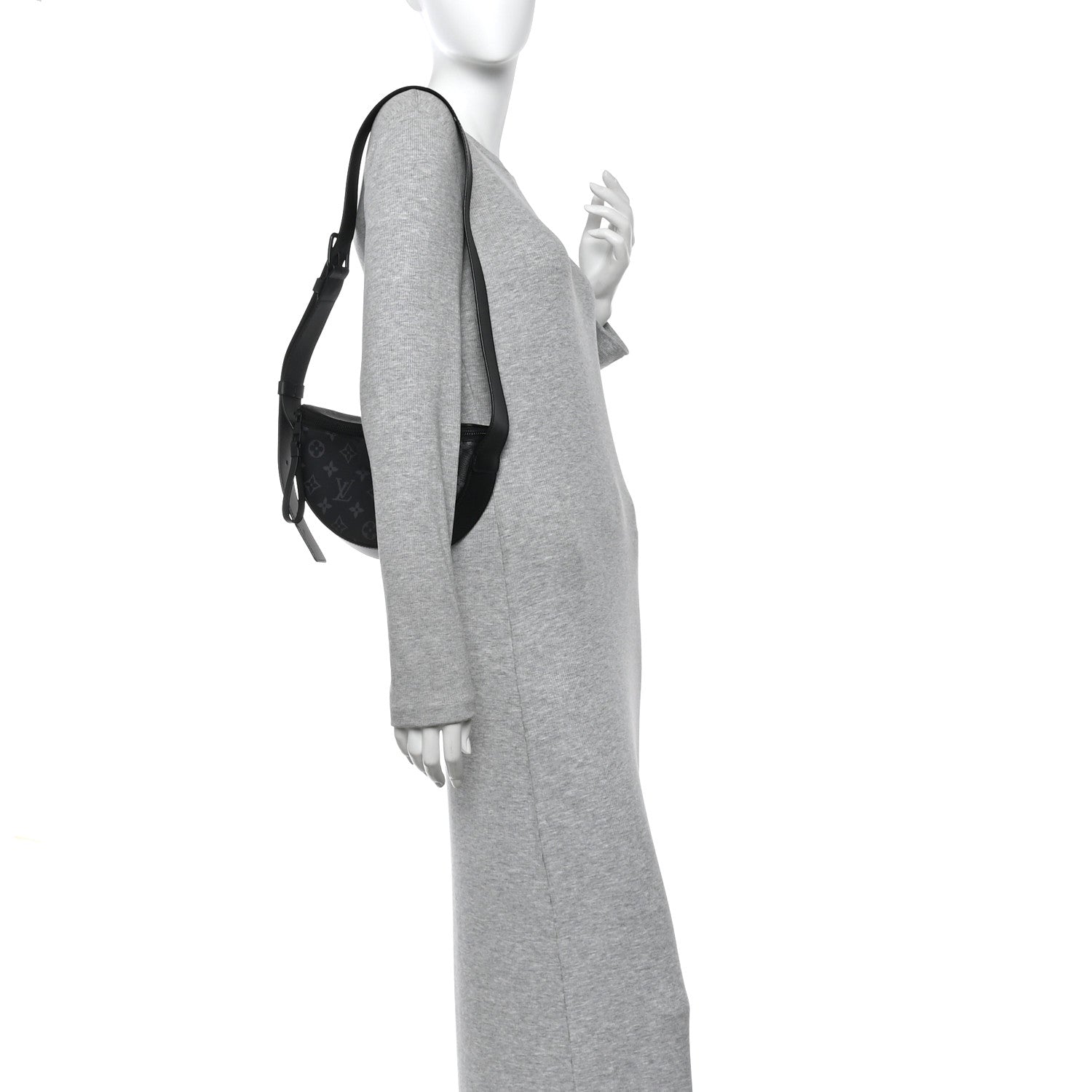 Monogram Eclipse LV Moon Crossbody