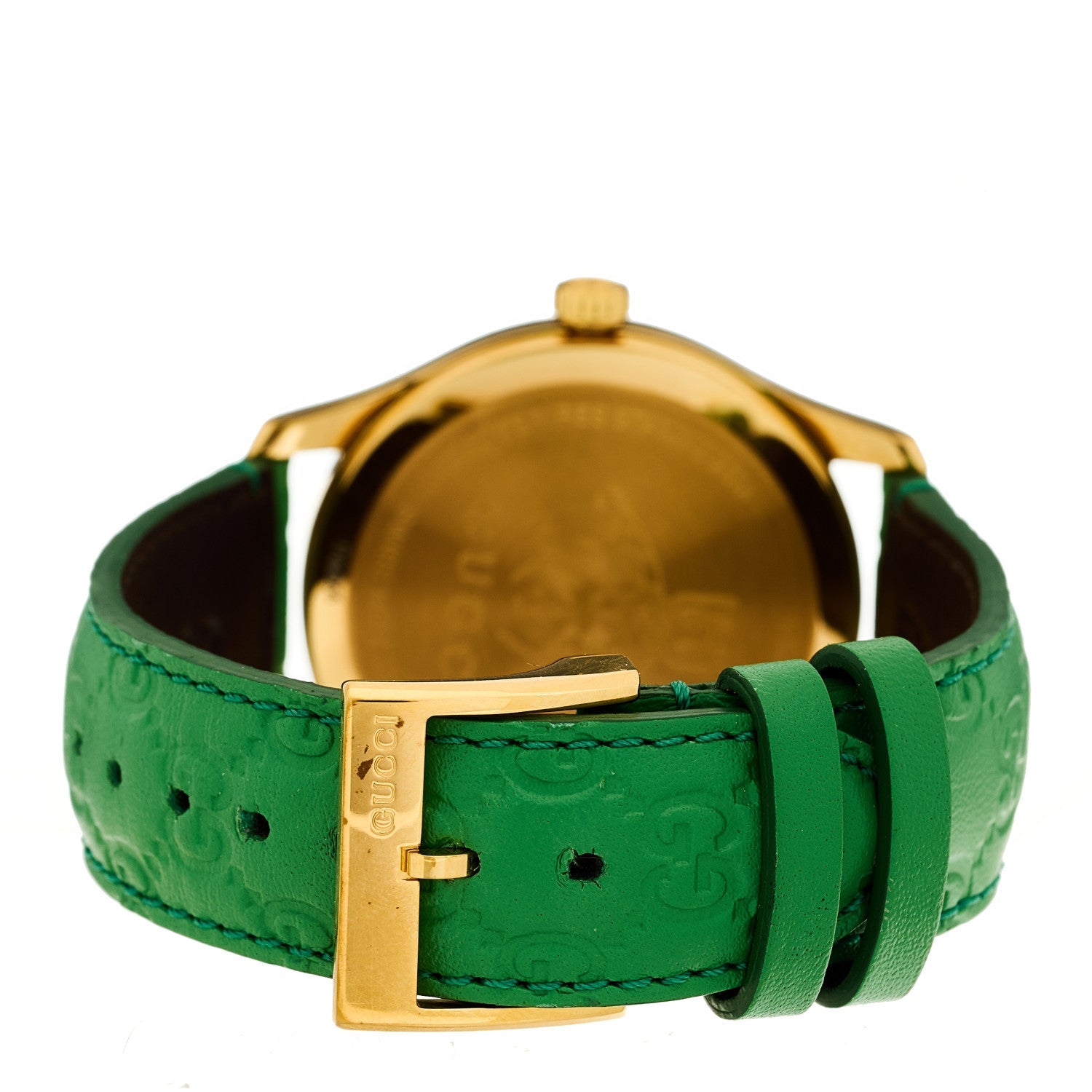 Stainless Steel Calfskin 38mm G-Timeless Quartz Watch Green